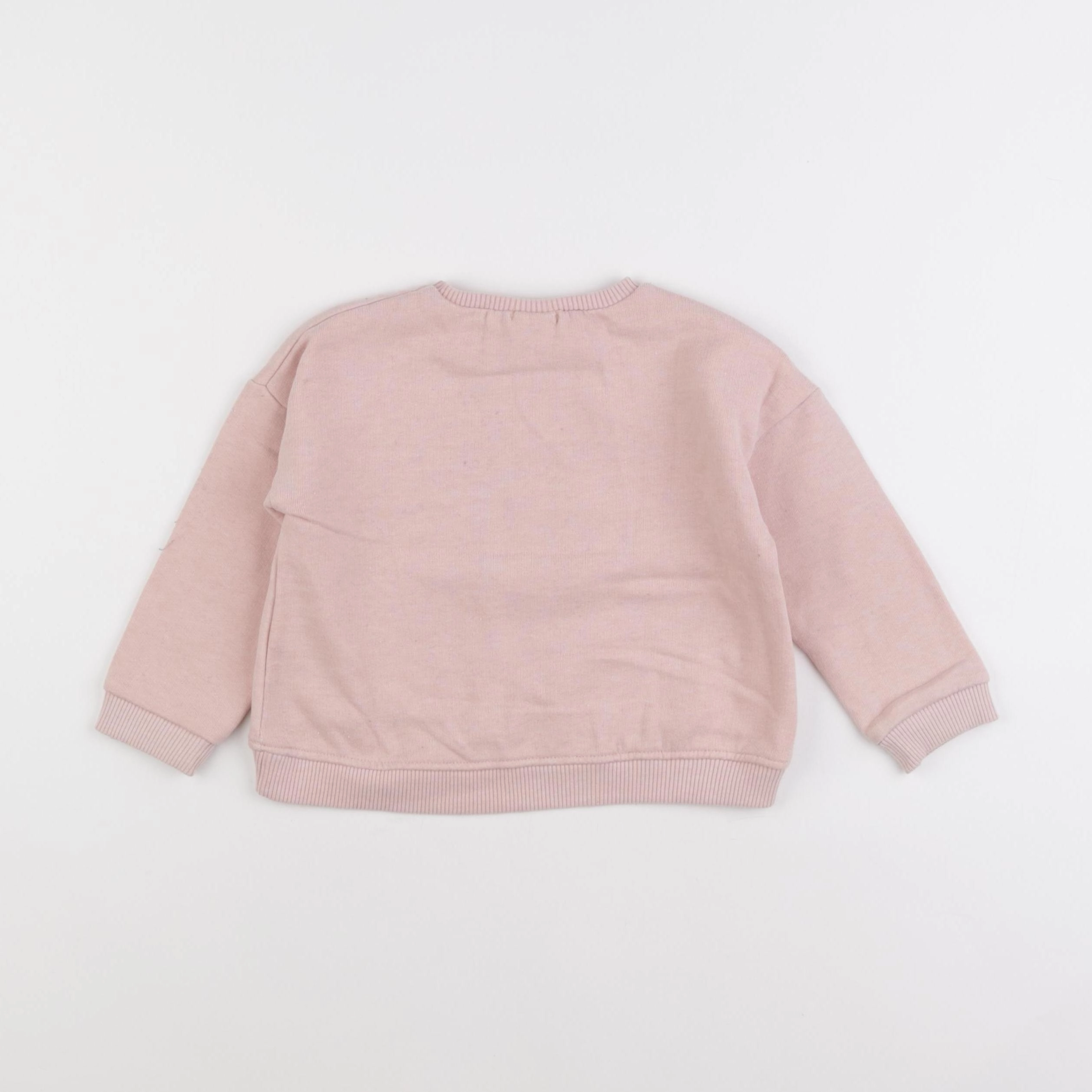 Zara - sweat rose - 18 mois à 2 ans