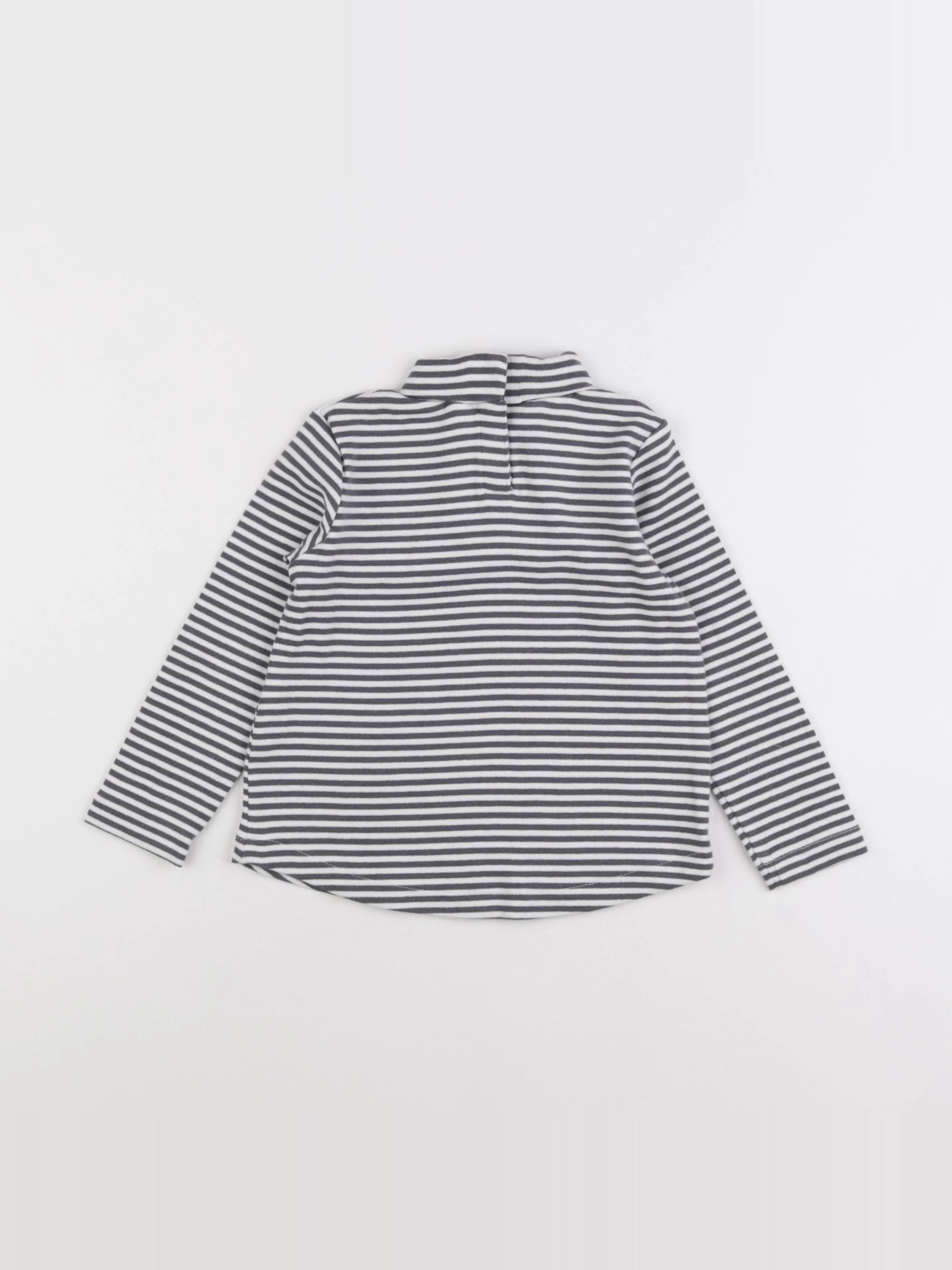 Zara - sous-pull gris - 2/3 ans