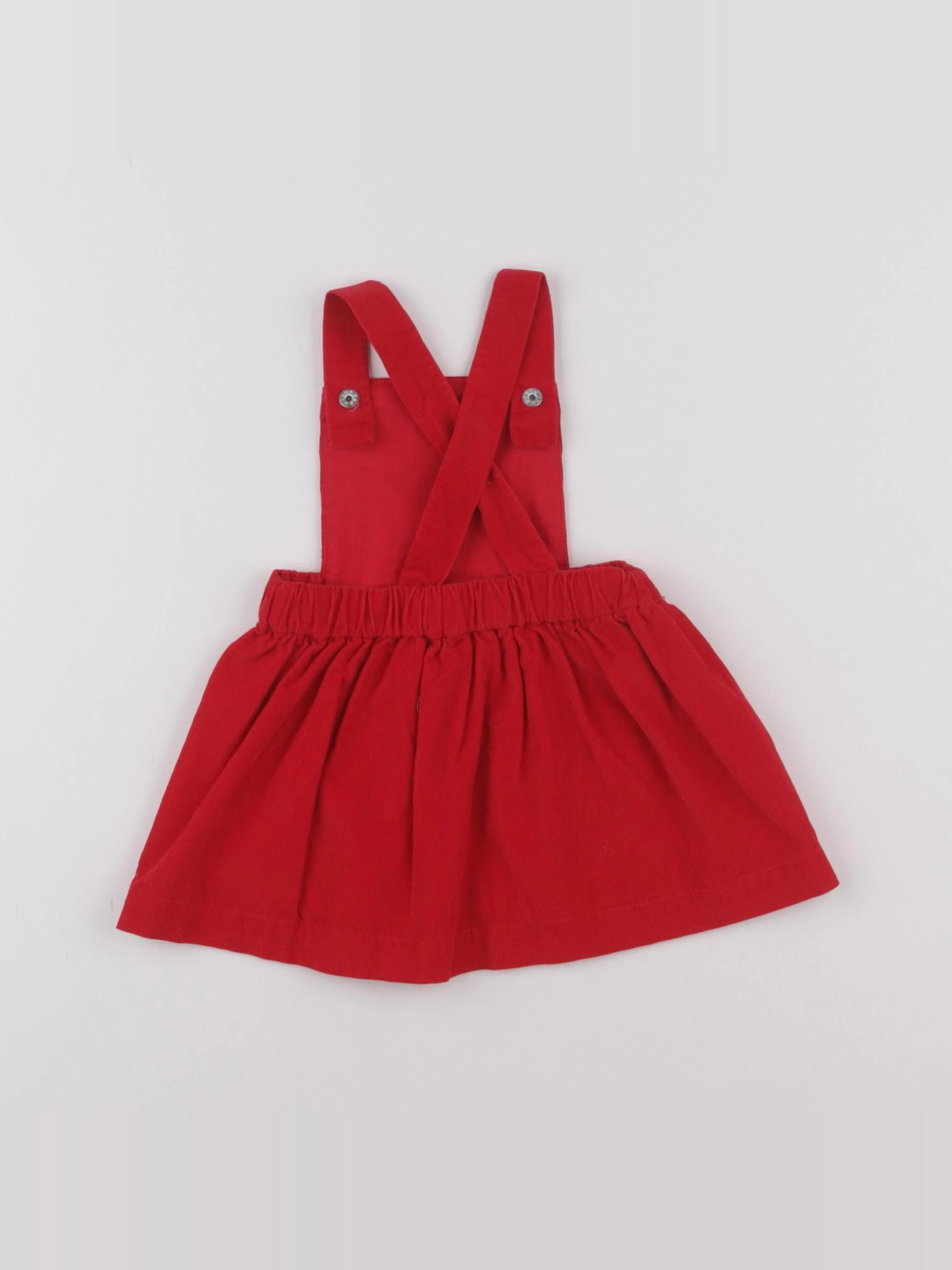 Jacadi - robe rouge - 12 mois