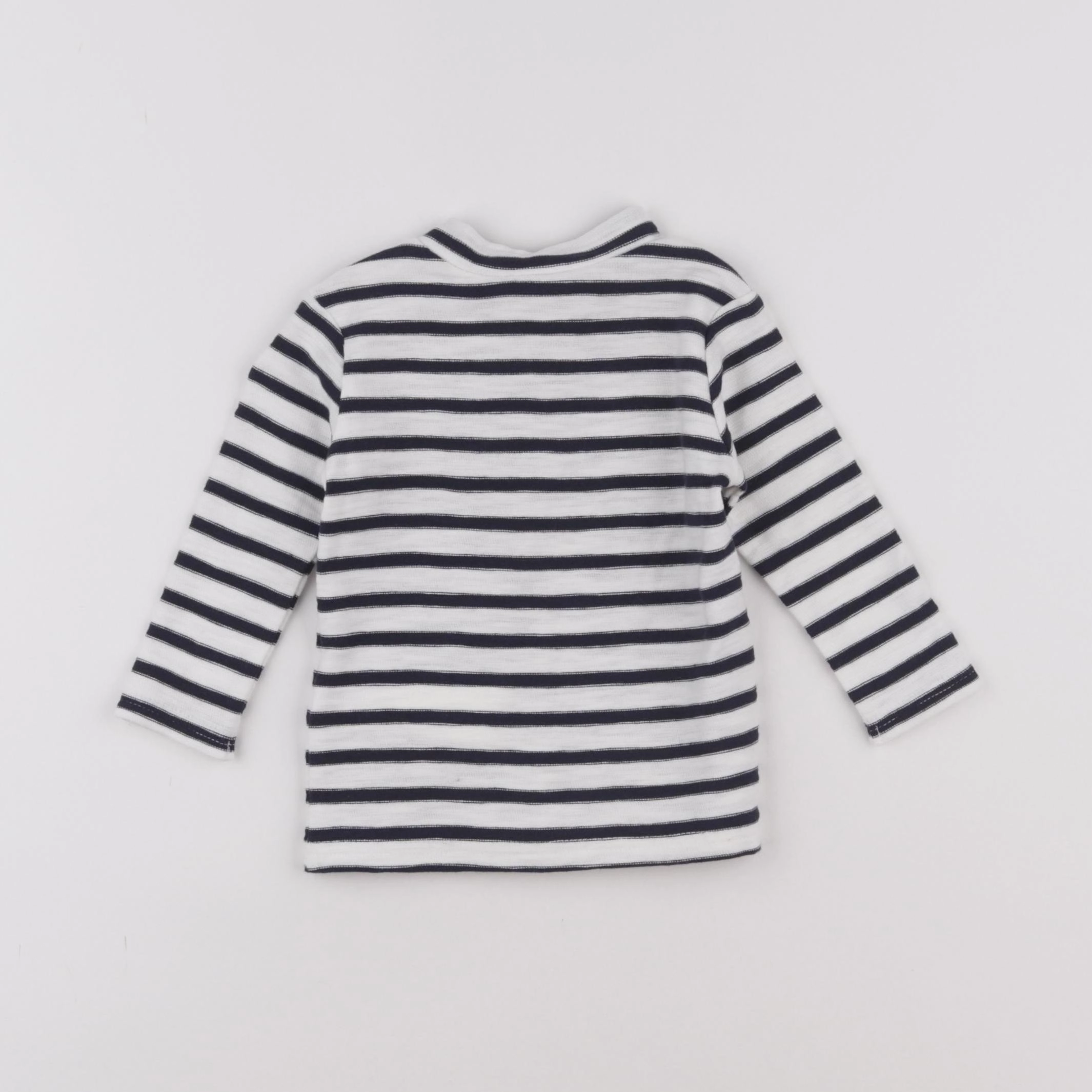 IKKS - tee-shirt blanc - 6 mois