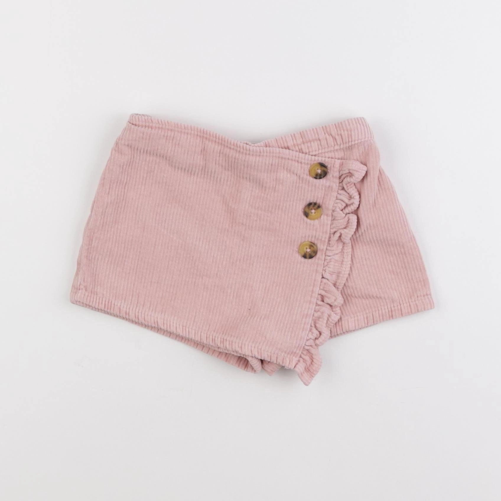 Vertbaudet - jupe short rose - 2 ans