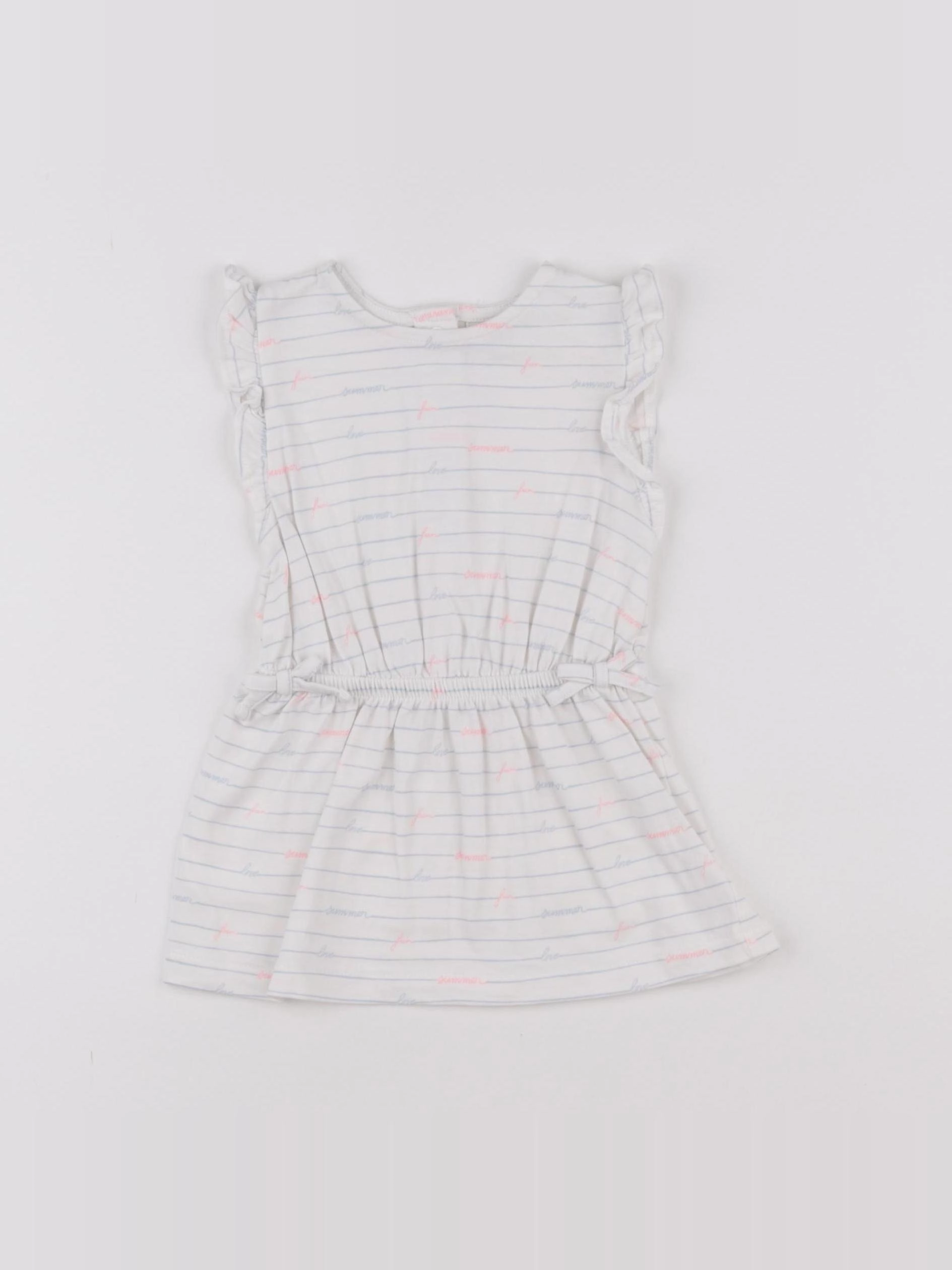 Tape à l'oeil - robe blanc - 6 mois