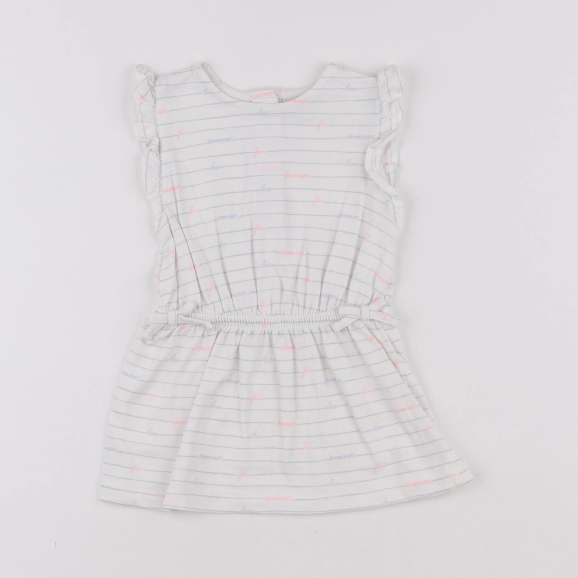 Tape à l'oeil - robe blanc - 6 mois