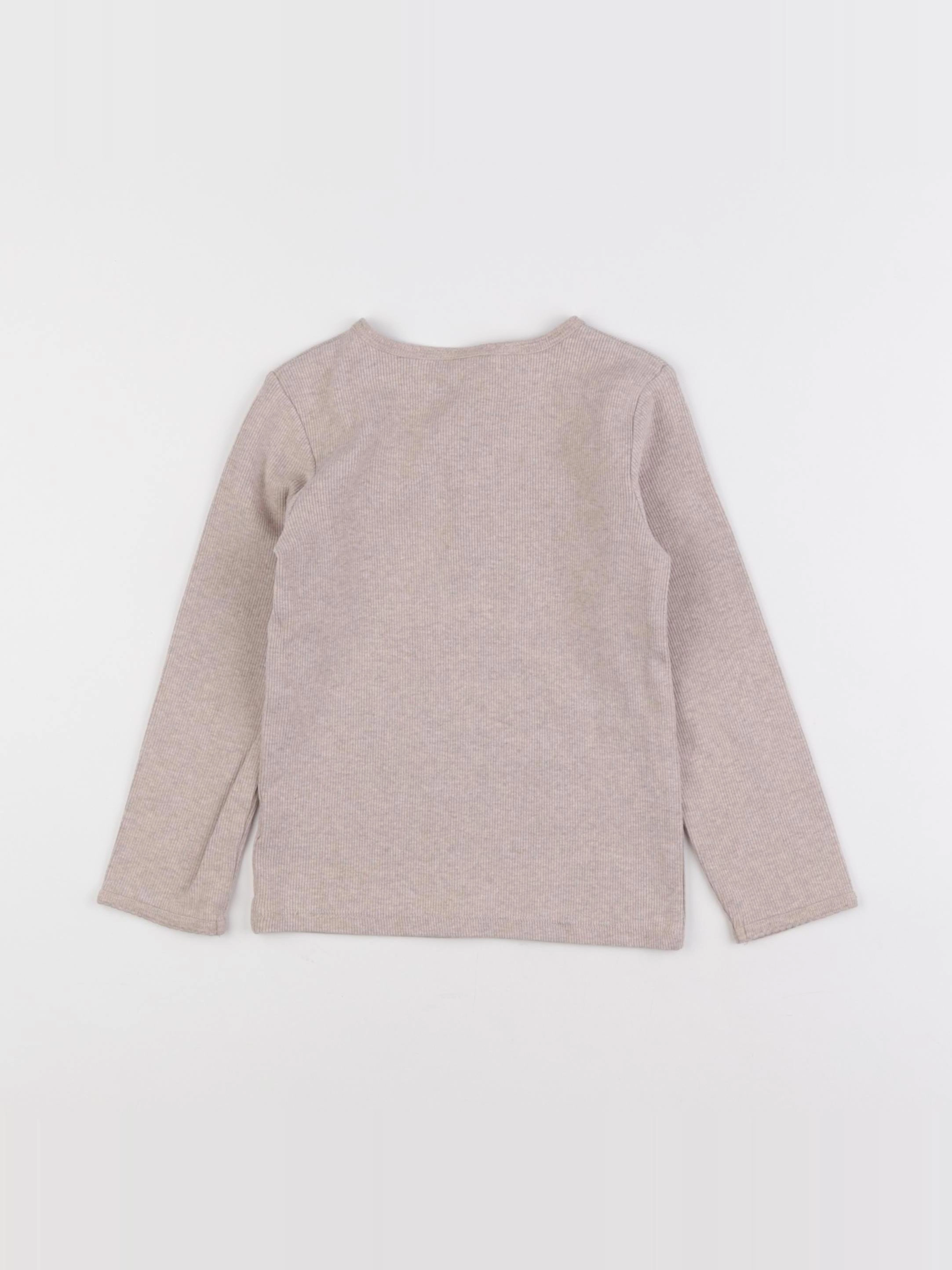 H&M - tee-shirt rose - 3/4 ans