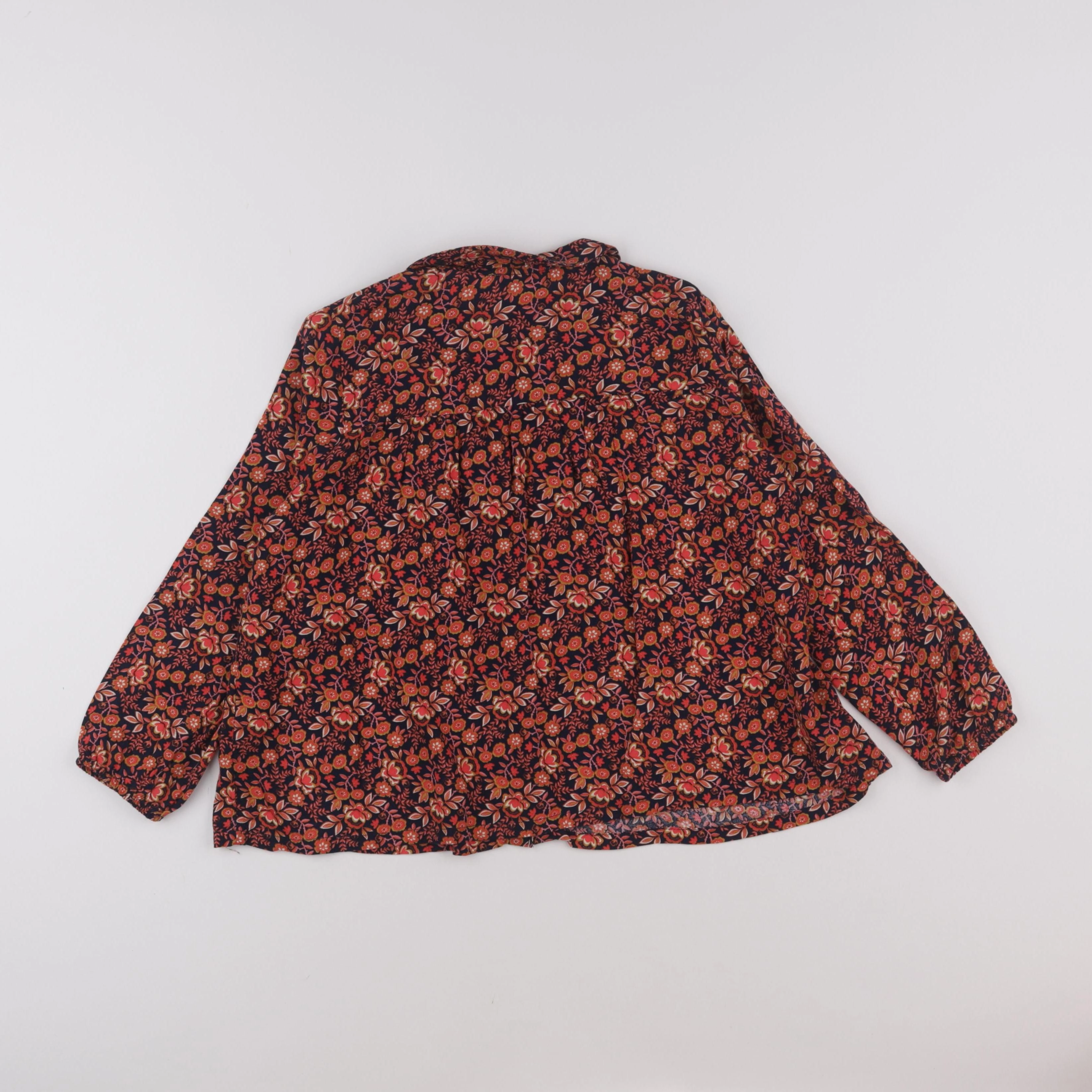 Monoprix - blouse bleu - 6 ans