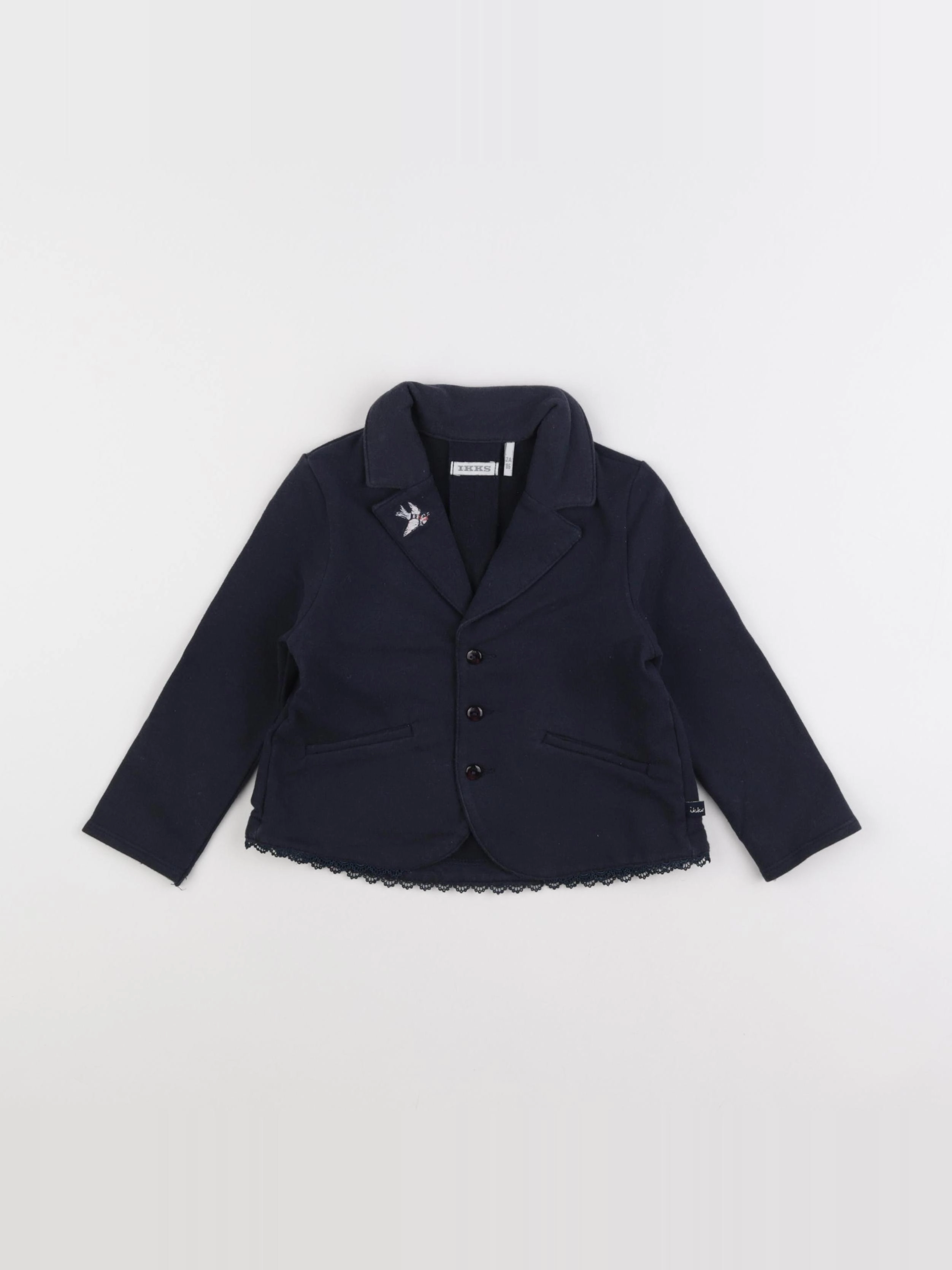 IKKS - veste bleu - 2 ans