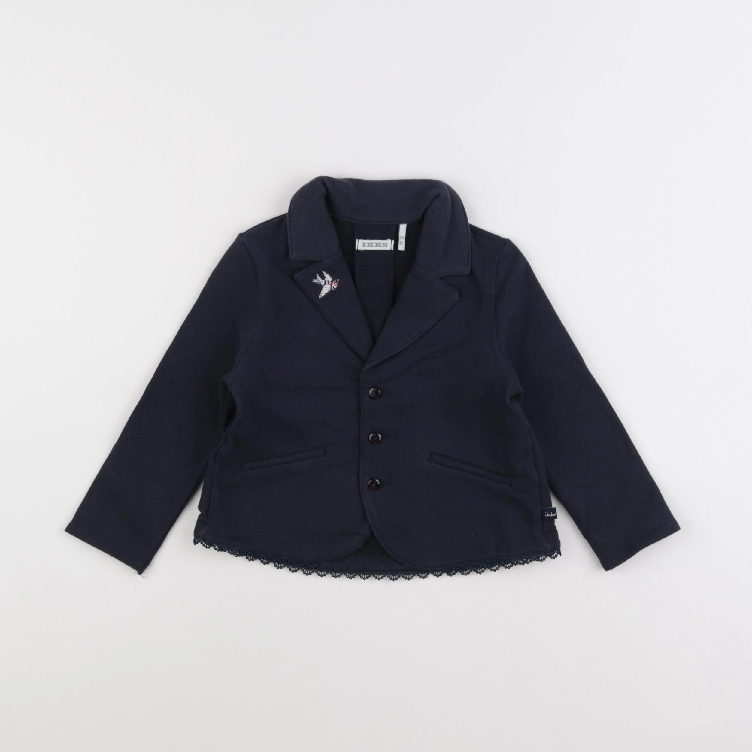 IKKS - veste bleu - 2 ans