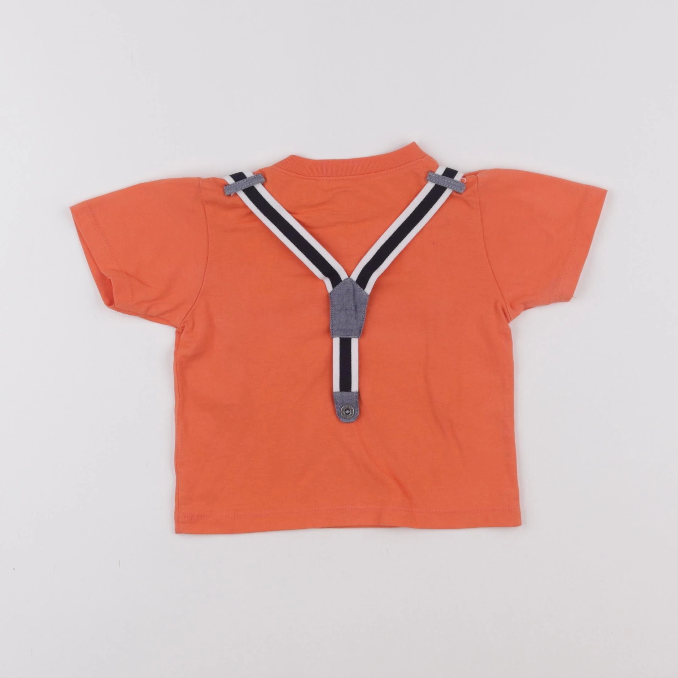 Timberland - tee-shirt orange - 12 mois