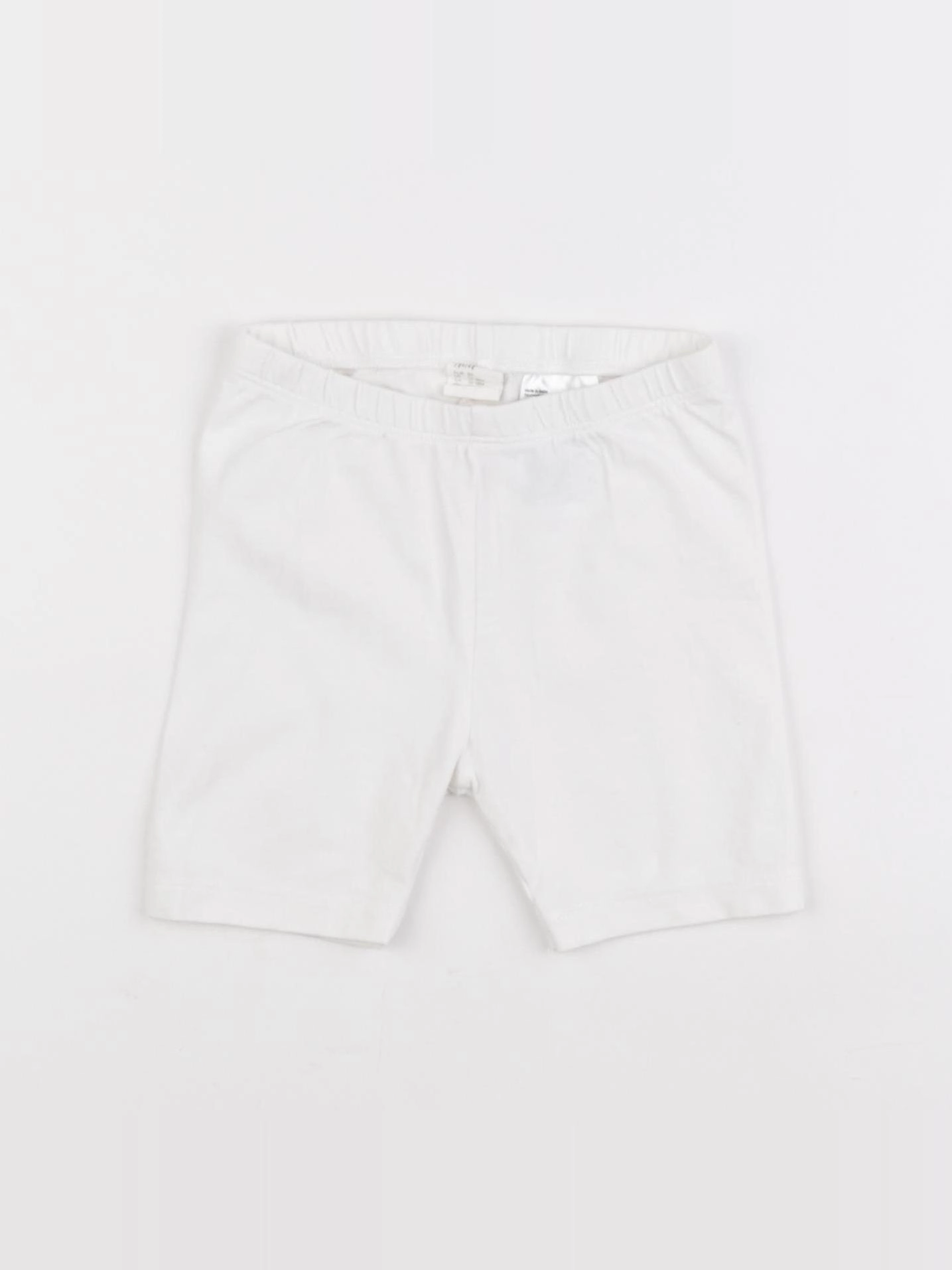 H&M - short blanc - 12/18 mois