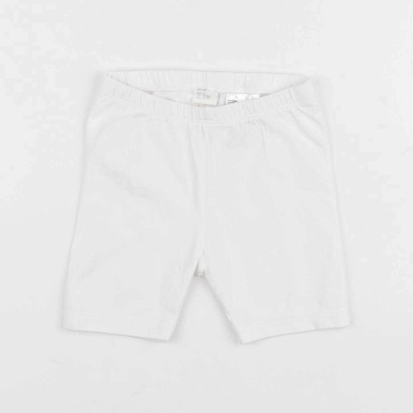 H&M - short blanc - 12/18 mois