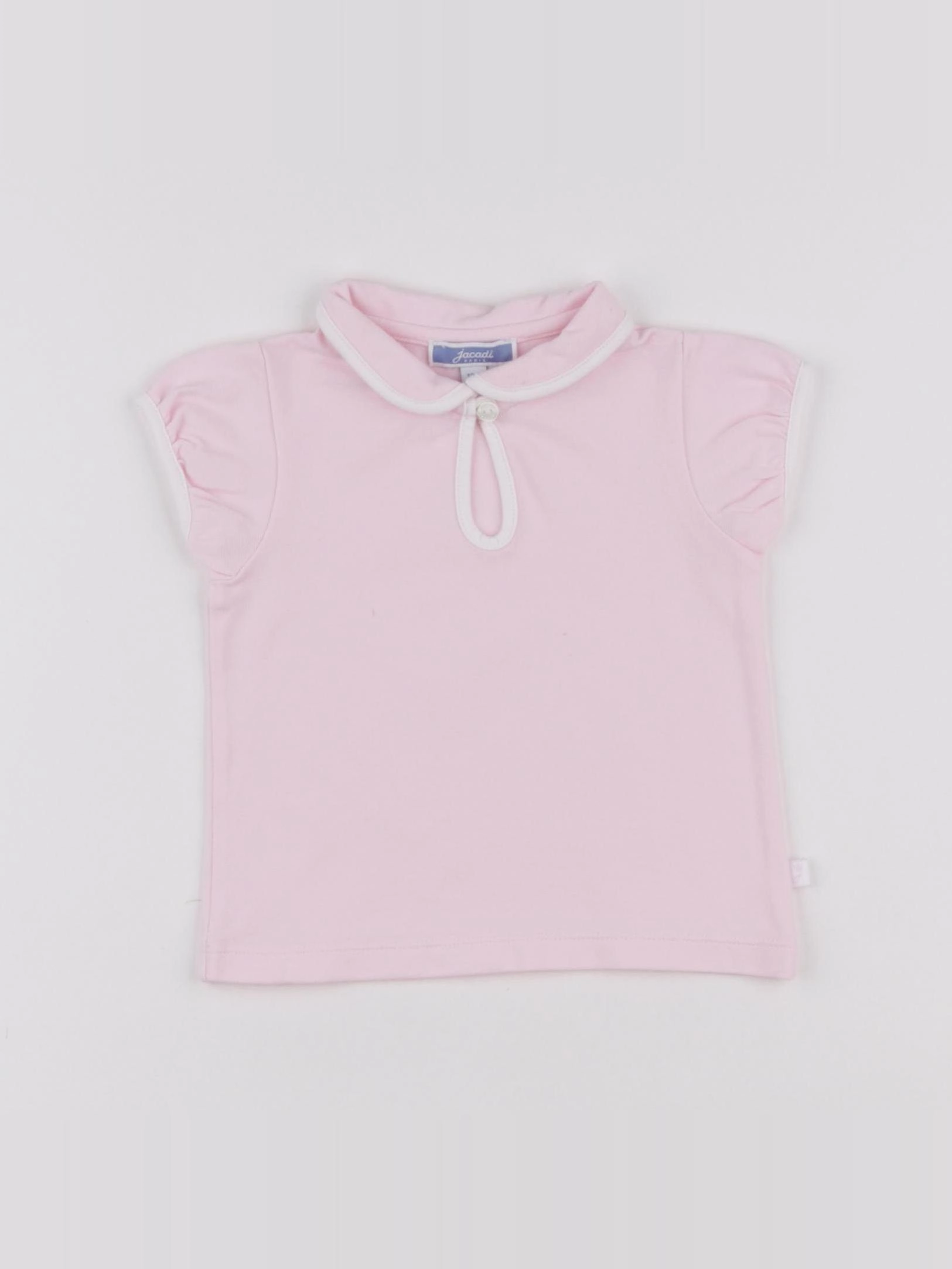 Jacadi - polo rose - 12 mois