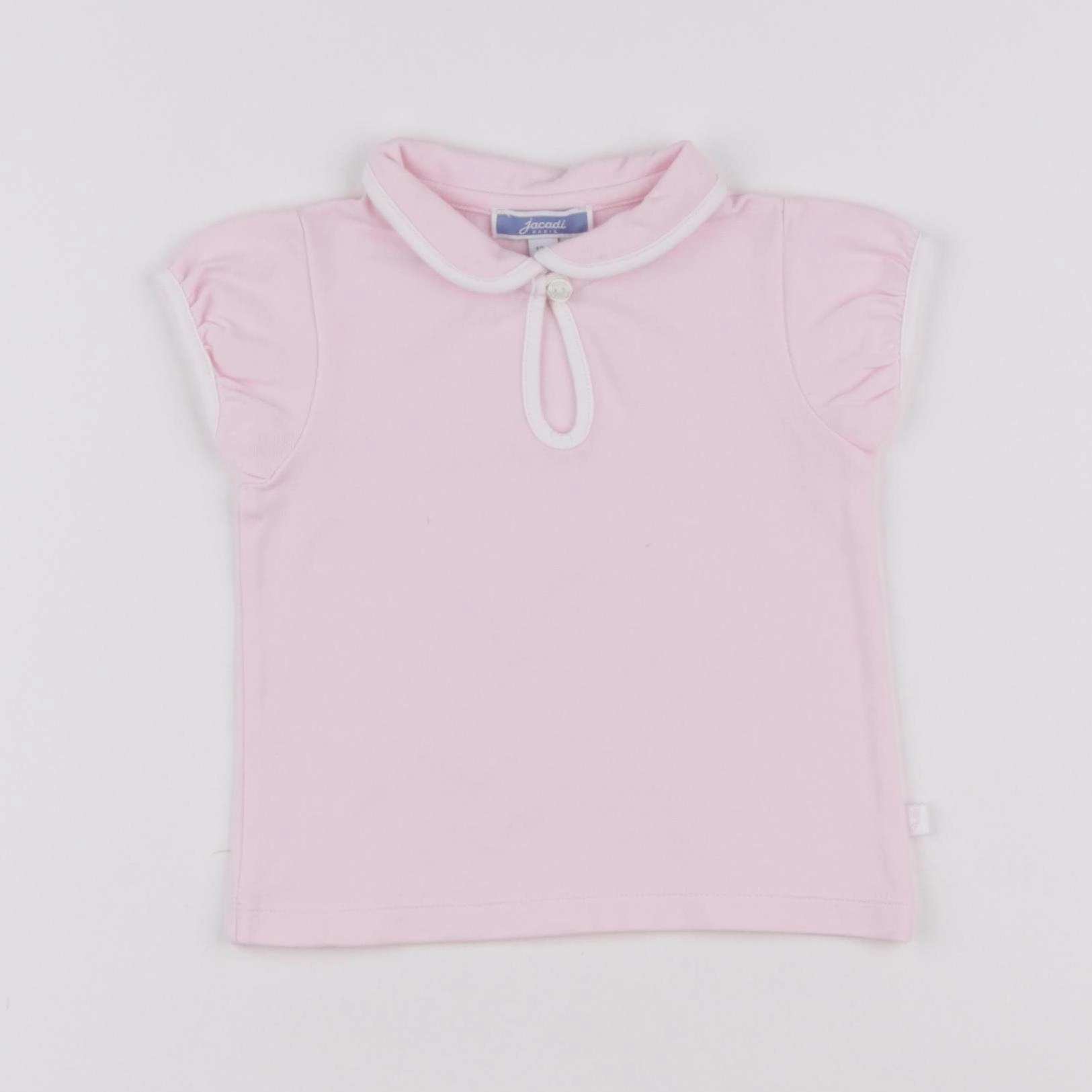 Jacadi - polo rose - 12 mois