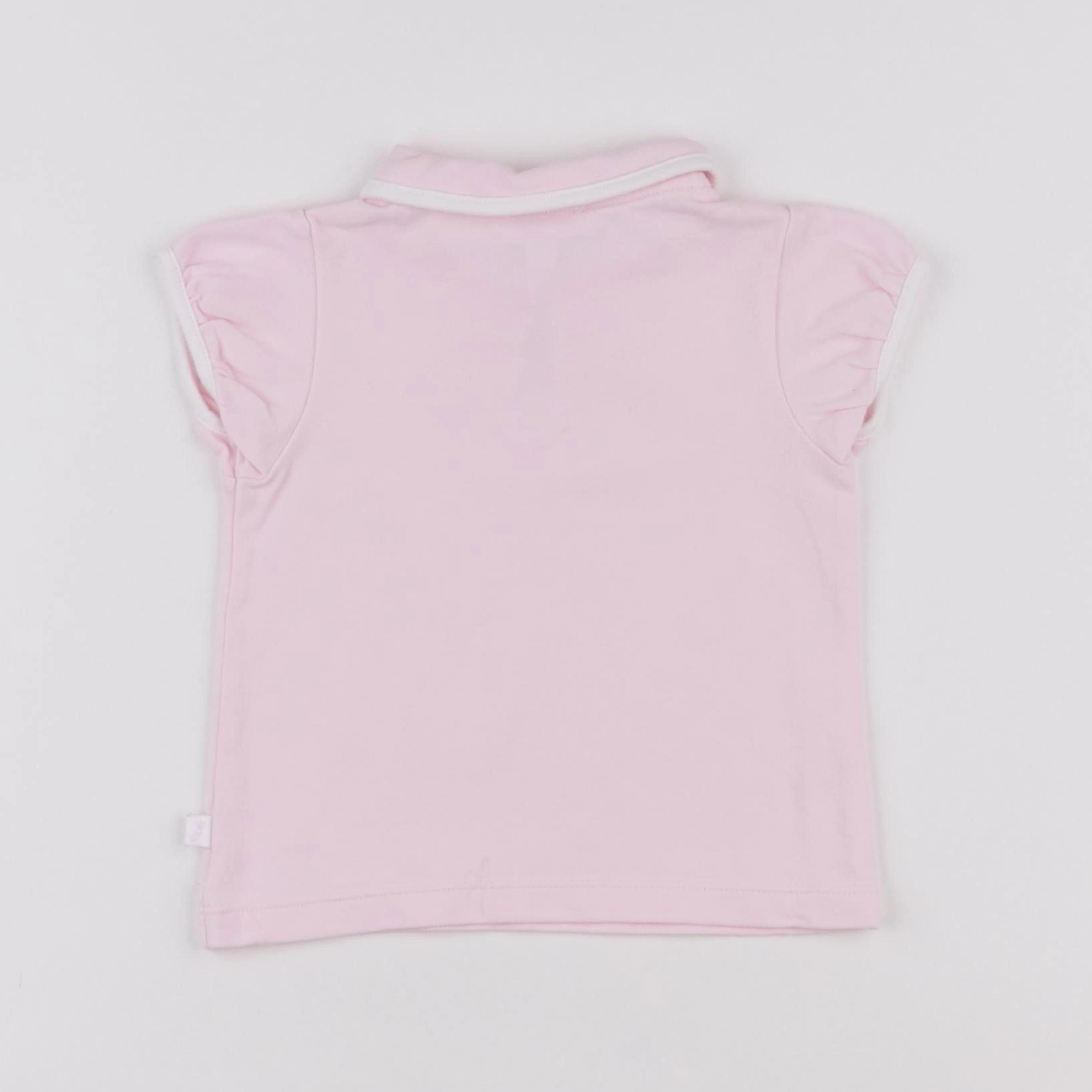 Jacadi - polo rose - 12 mois
