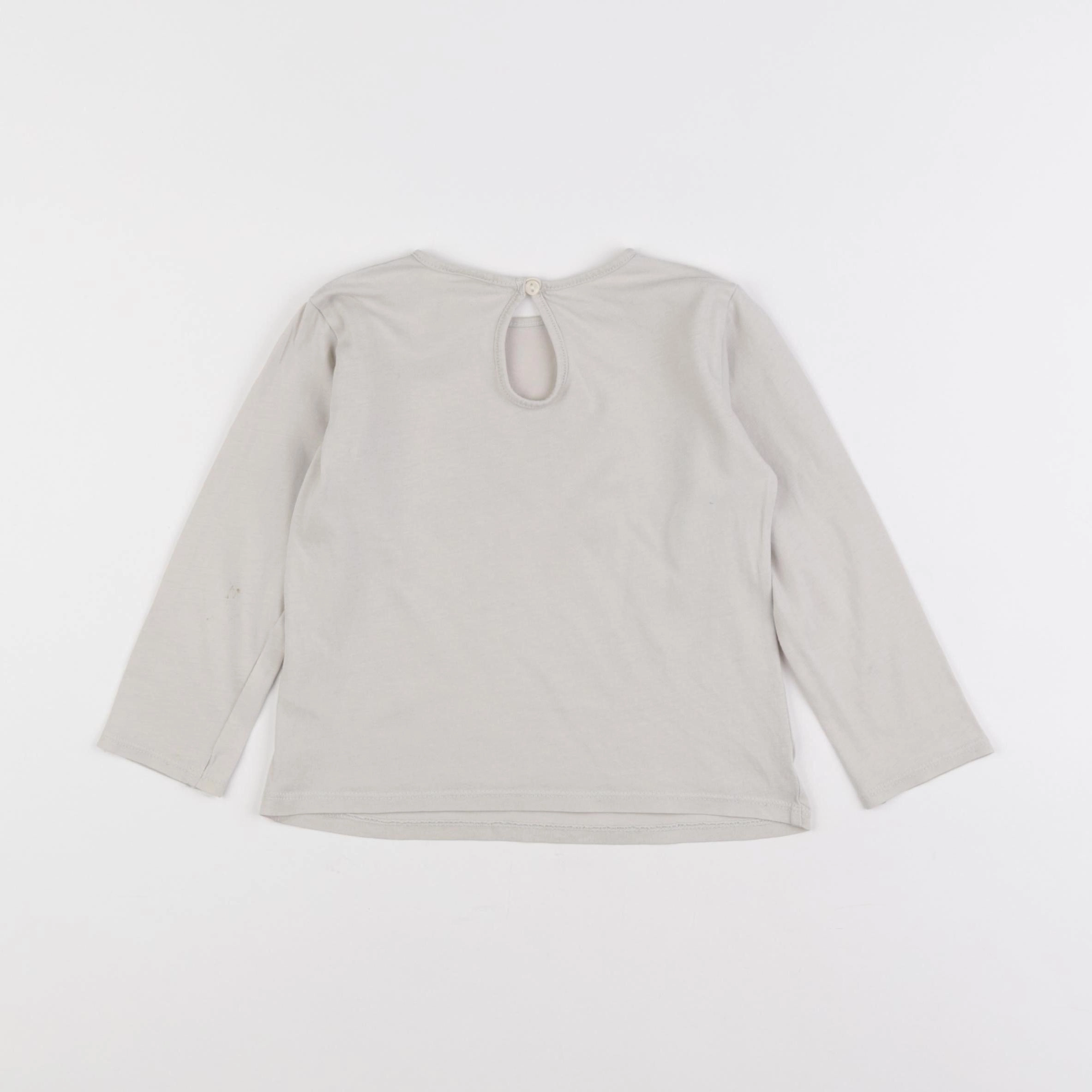 H&M - tee-shirt beige - 18 mois à 2 ans