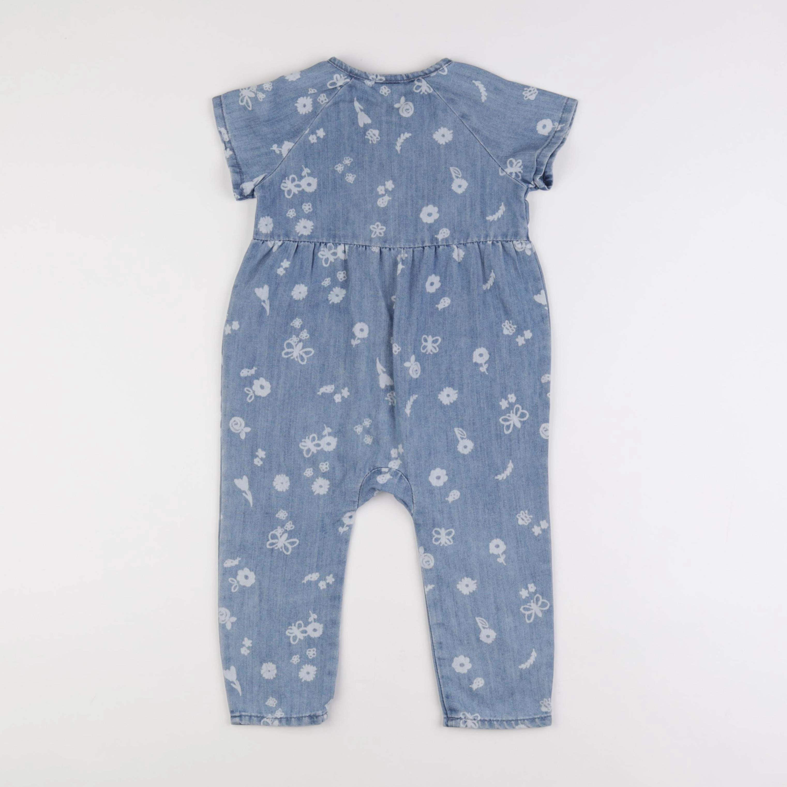 H&M - combinaison bleu - 18 mois à 2 ans