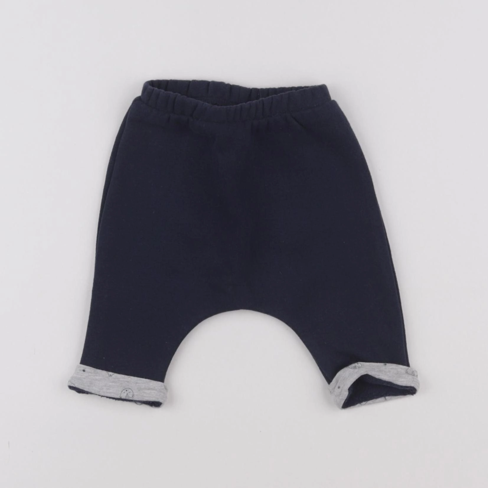 Vertbaudet - jogging bleu - 1 mois