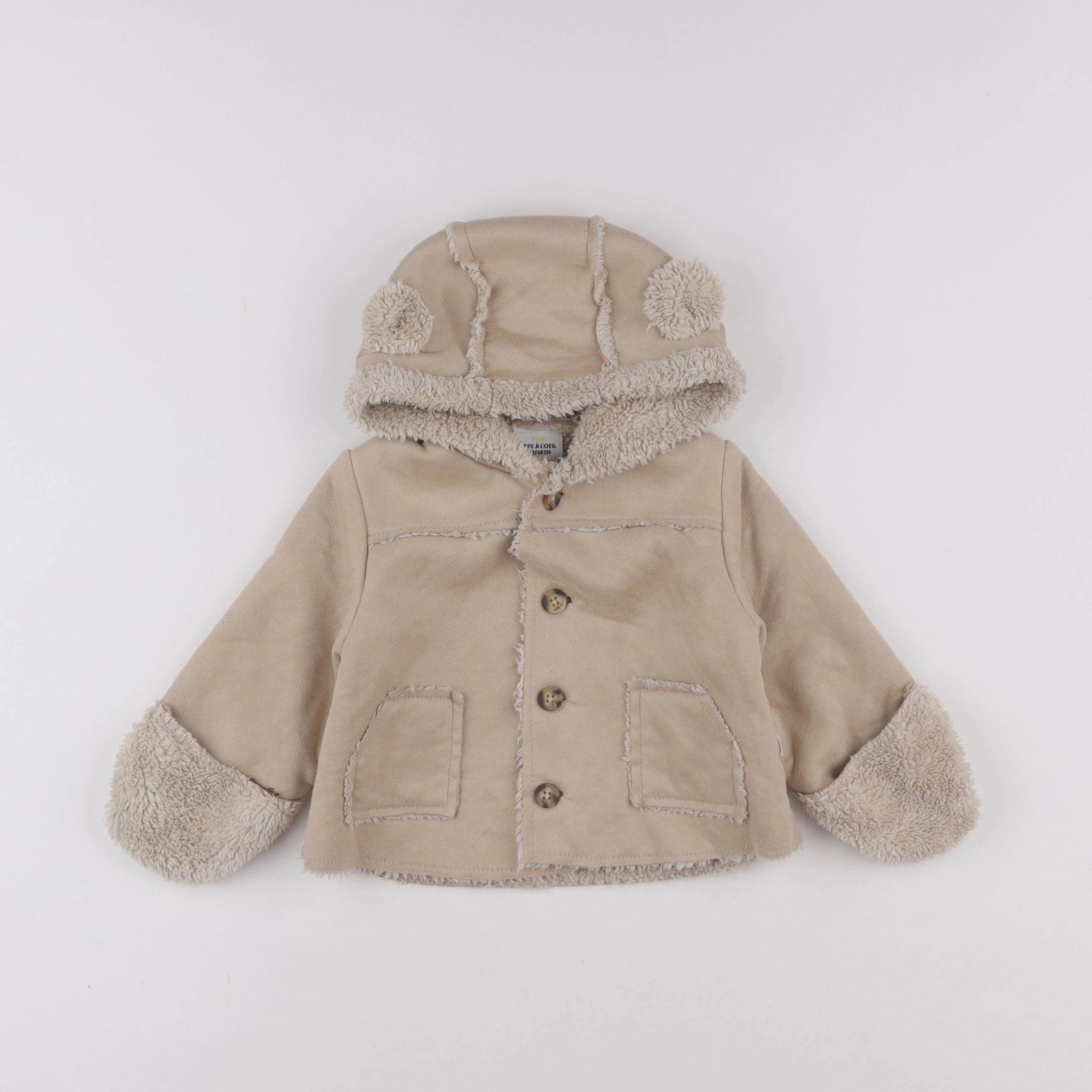 Tape à l'oeil - veste beige - 6 mois