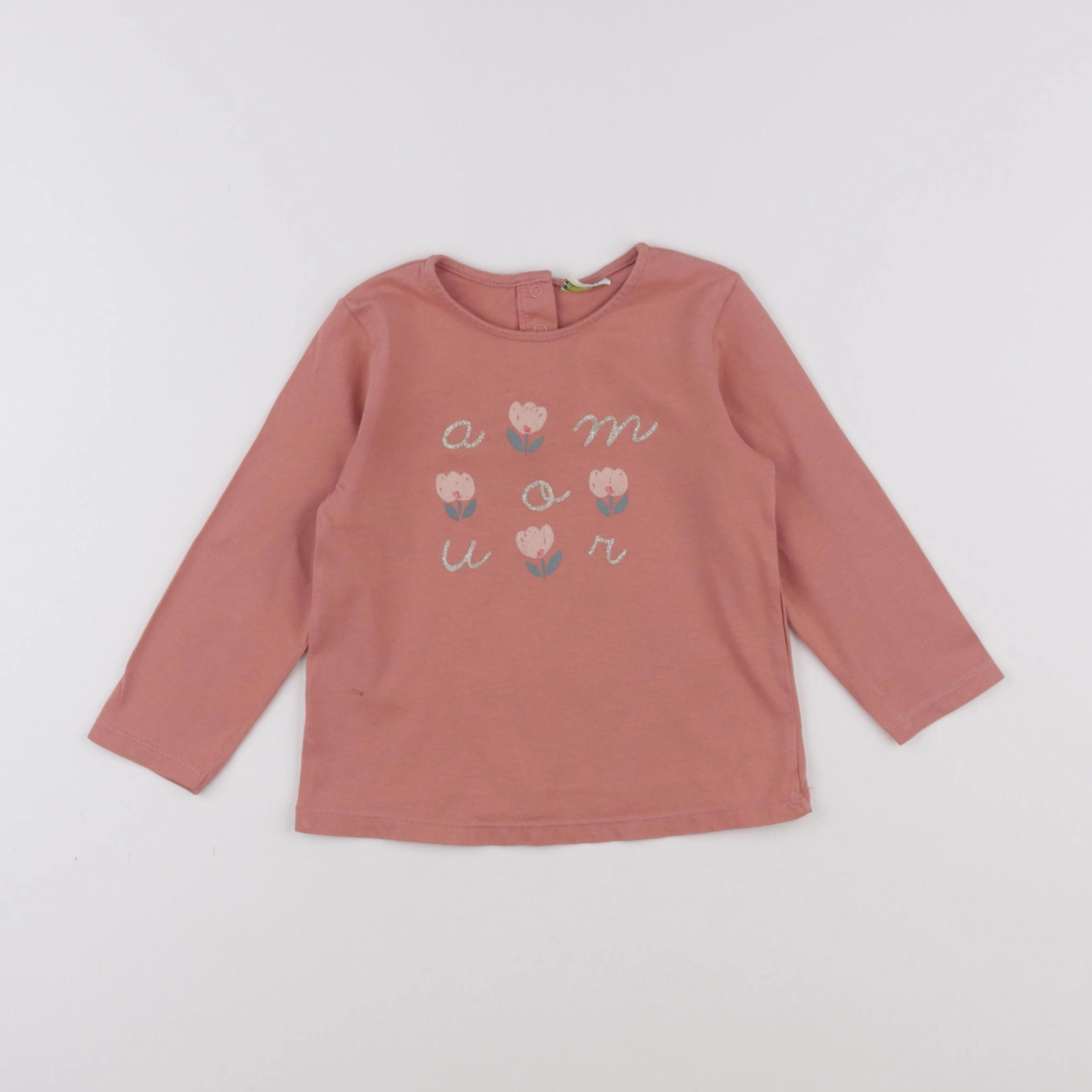 Tape à l'oeil - tee-shirt rose - 3 ans