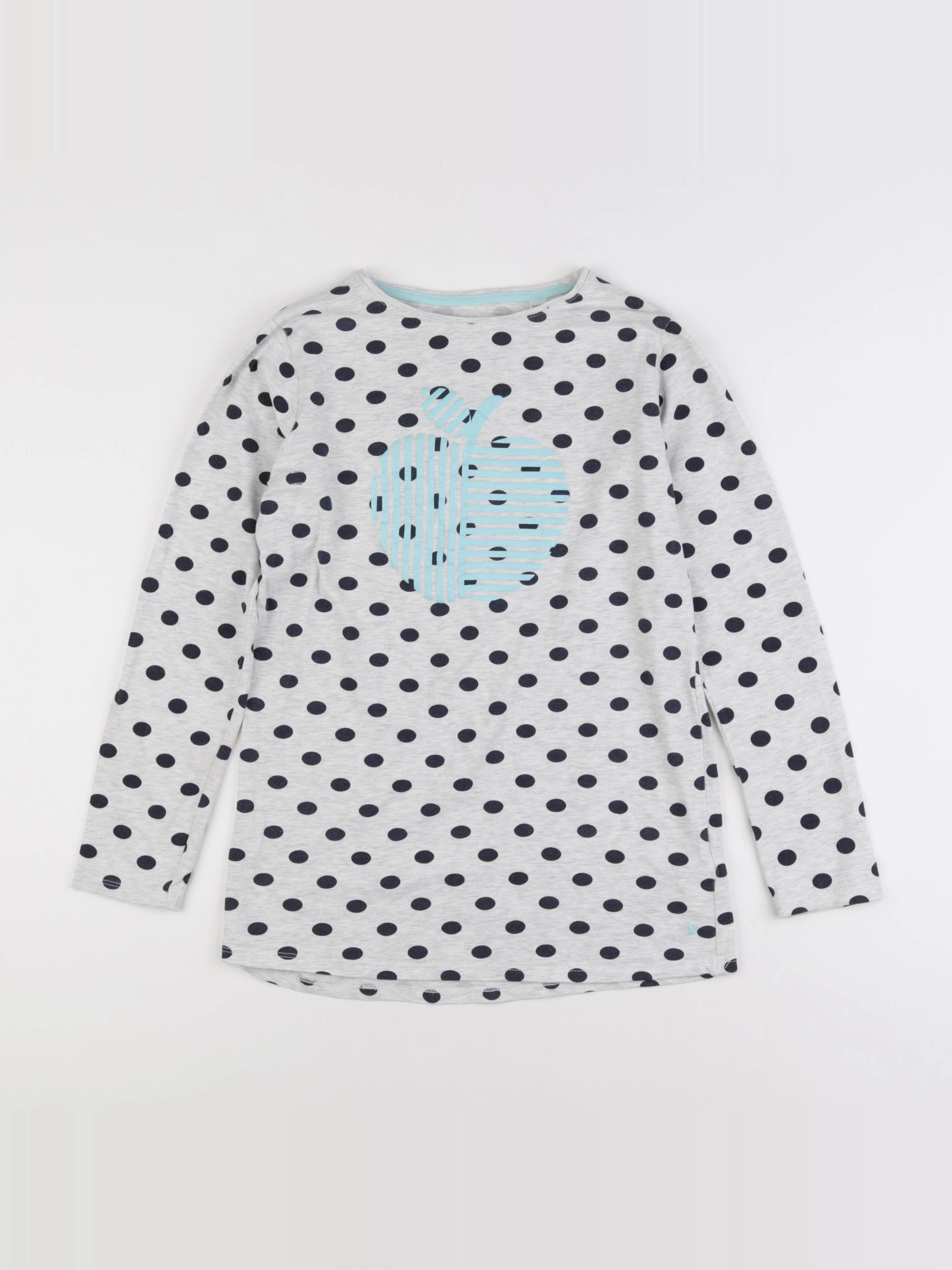 Okaidi - tee-shirt gris - 10 ans