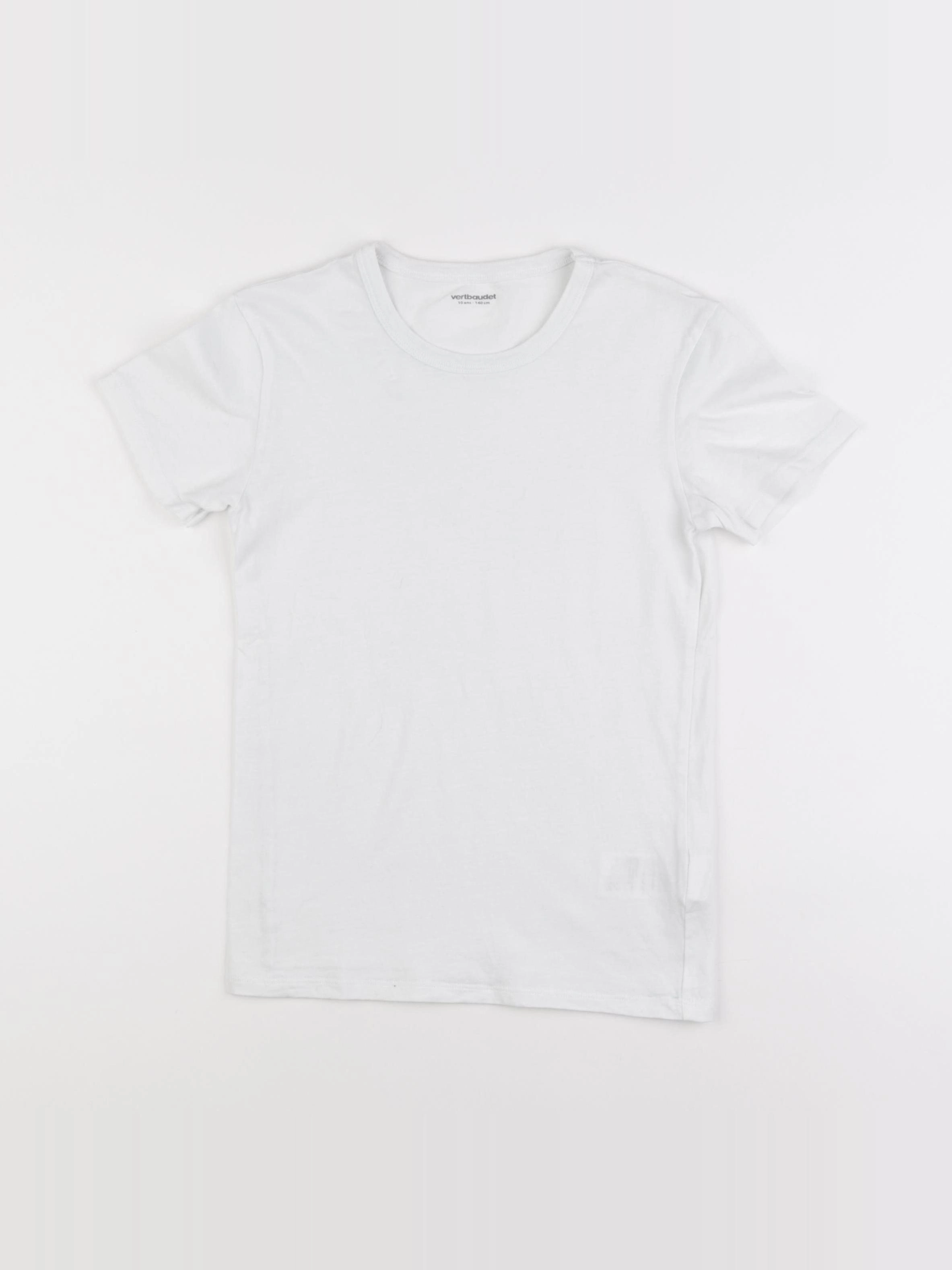Vertbaudet - maillot de corps blanc - 10 ans