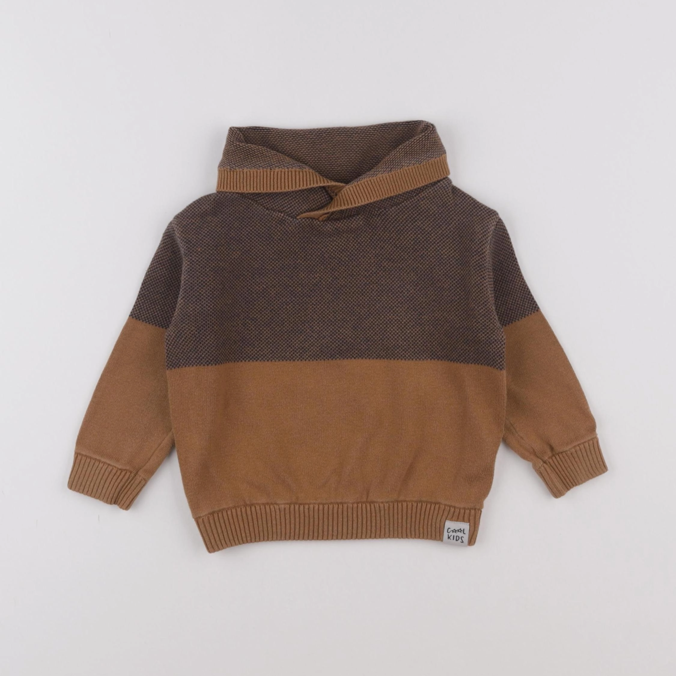 Vertbaudet - pull marron - 2 ans