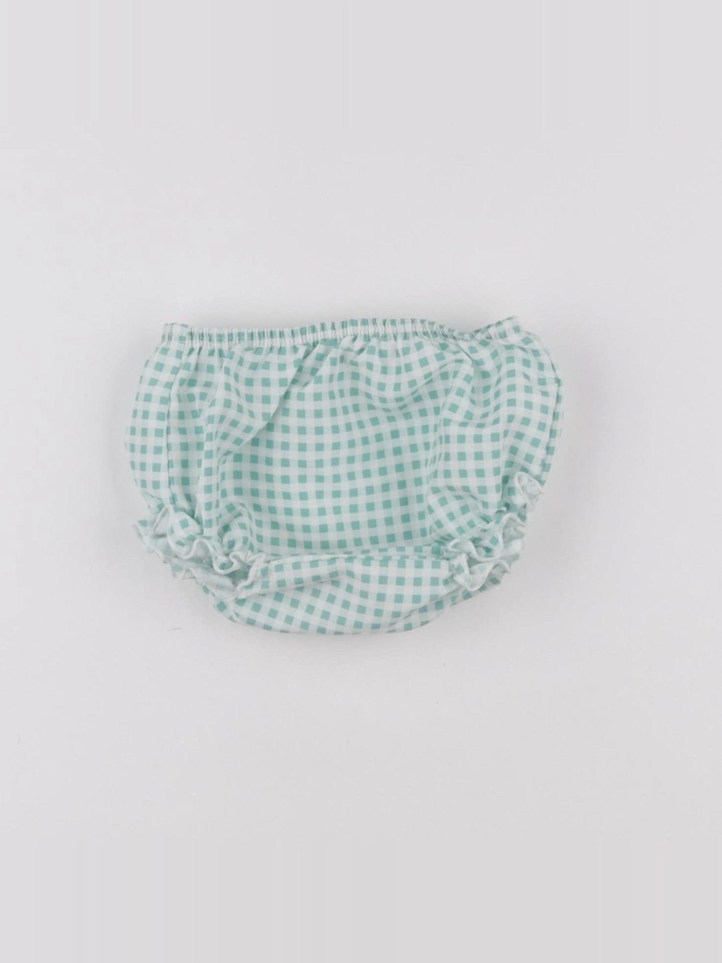Lola Palacios - bloomer vert, blanc - 12 mois