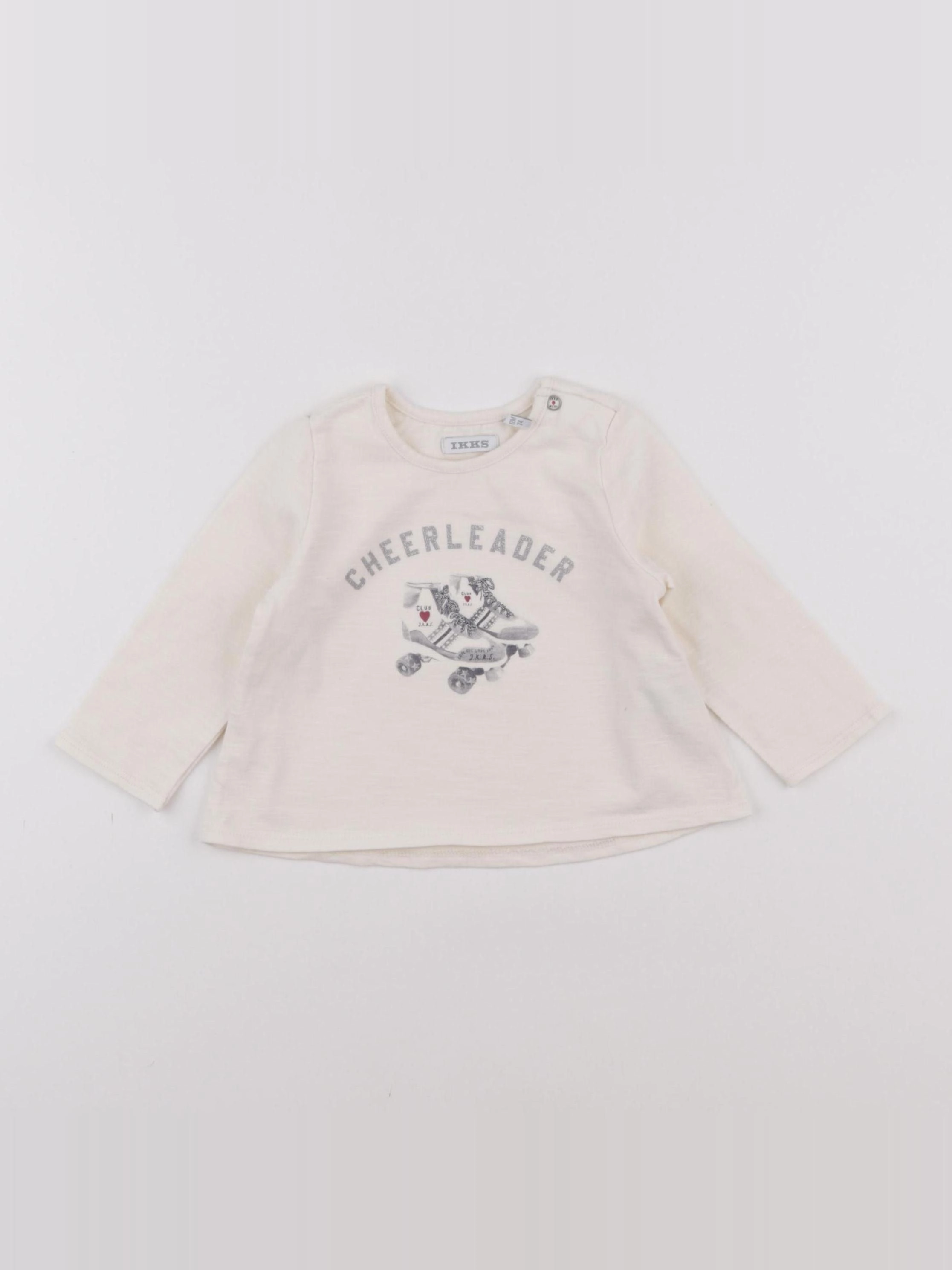 IKKS - tee-shirt blanc - 12 mois