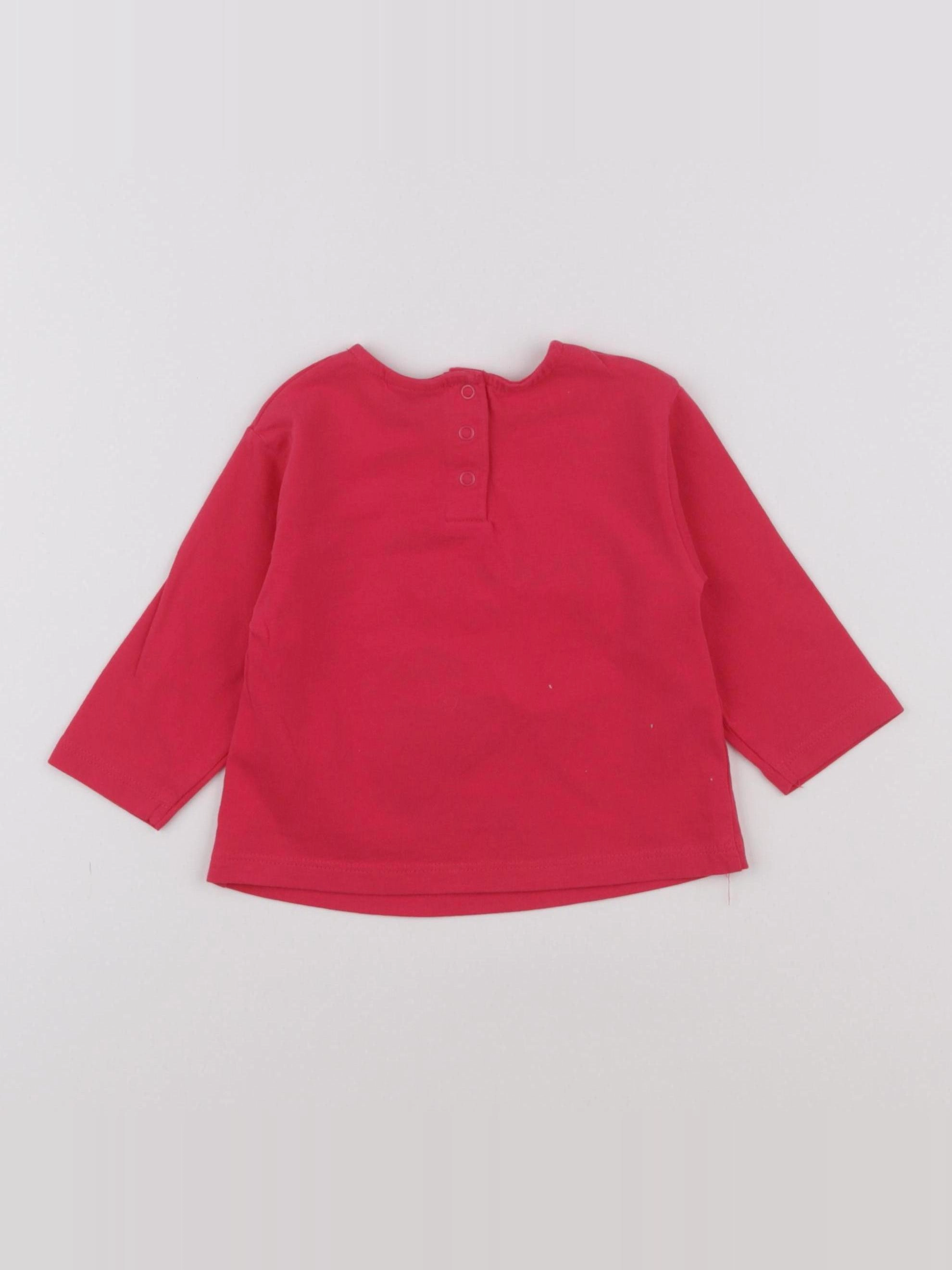Tape à l'oeil - tee-shirt rose - 9 mois