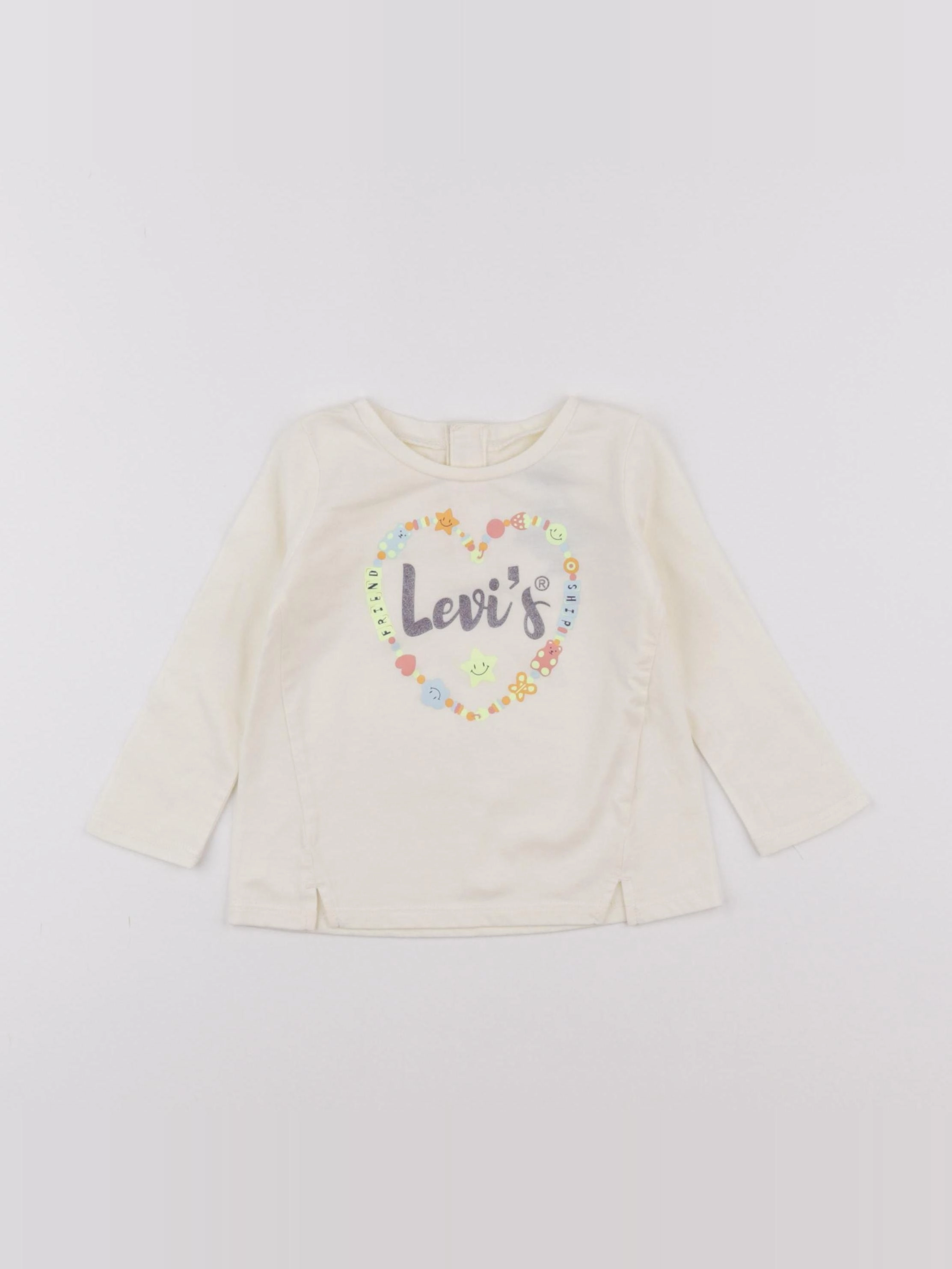 Levi's - tee-shirt blanc - 12 mois