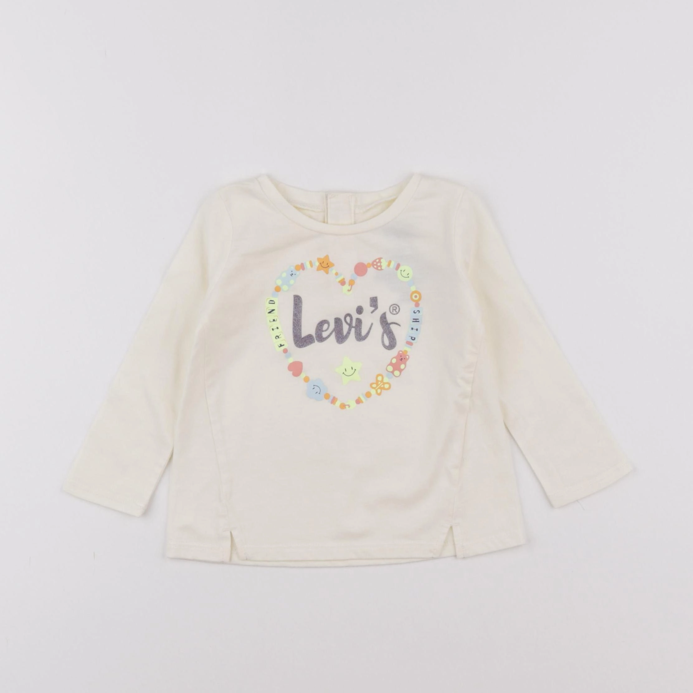 Levi's - tee-shirt blanc - 12 mois