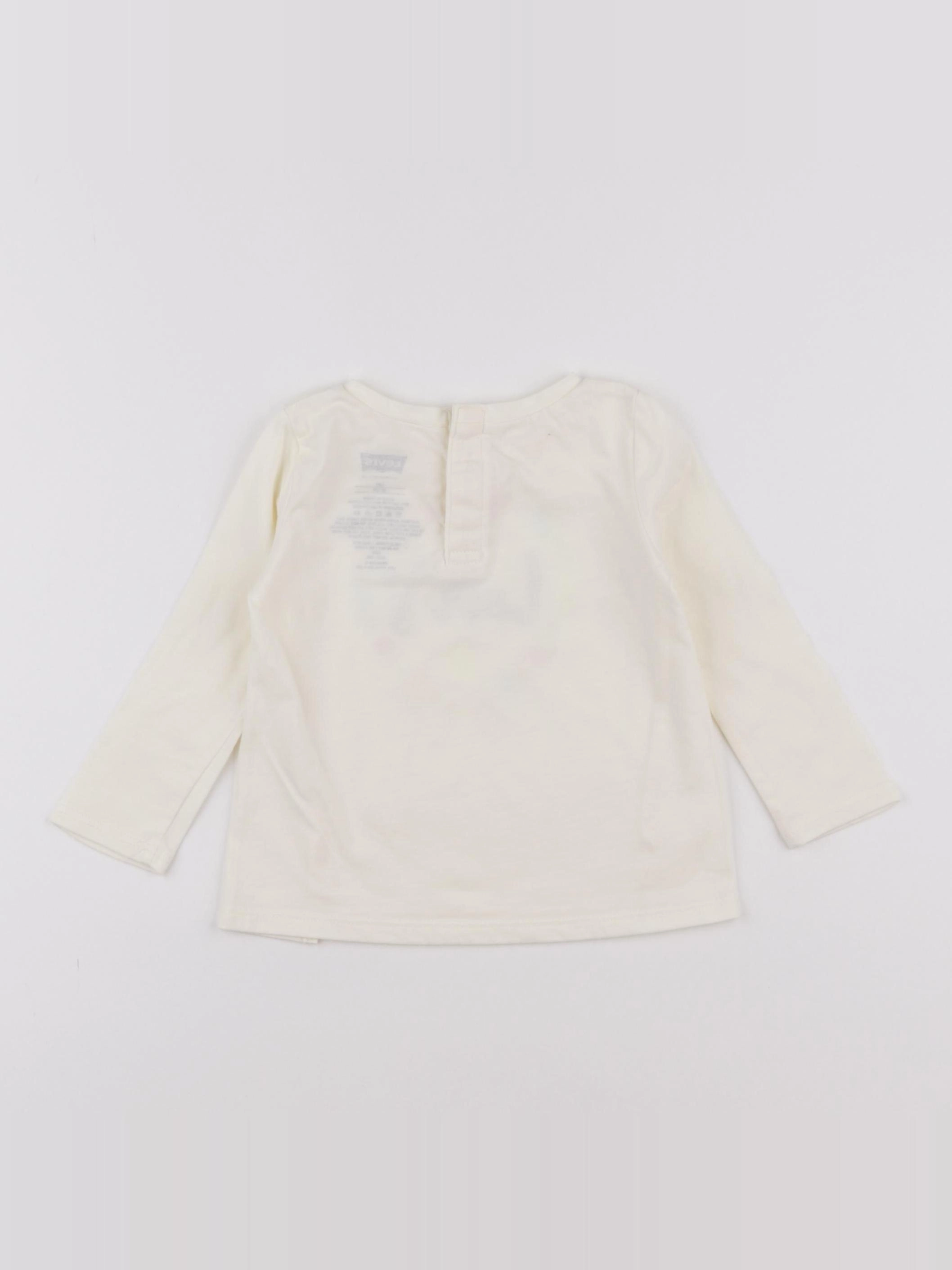 Levi's - tee-shirt blanc - 12 mois