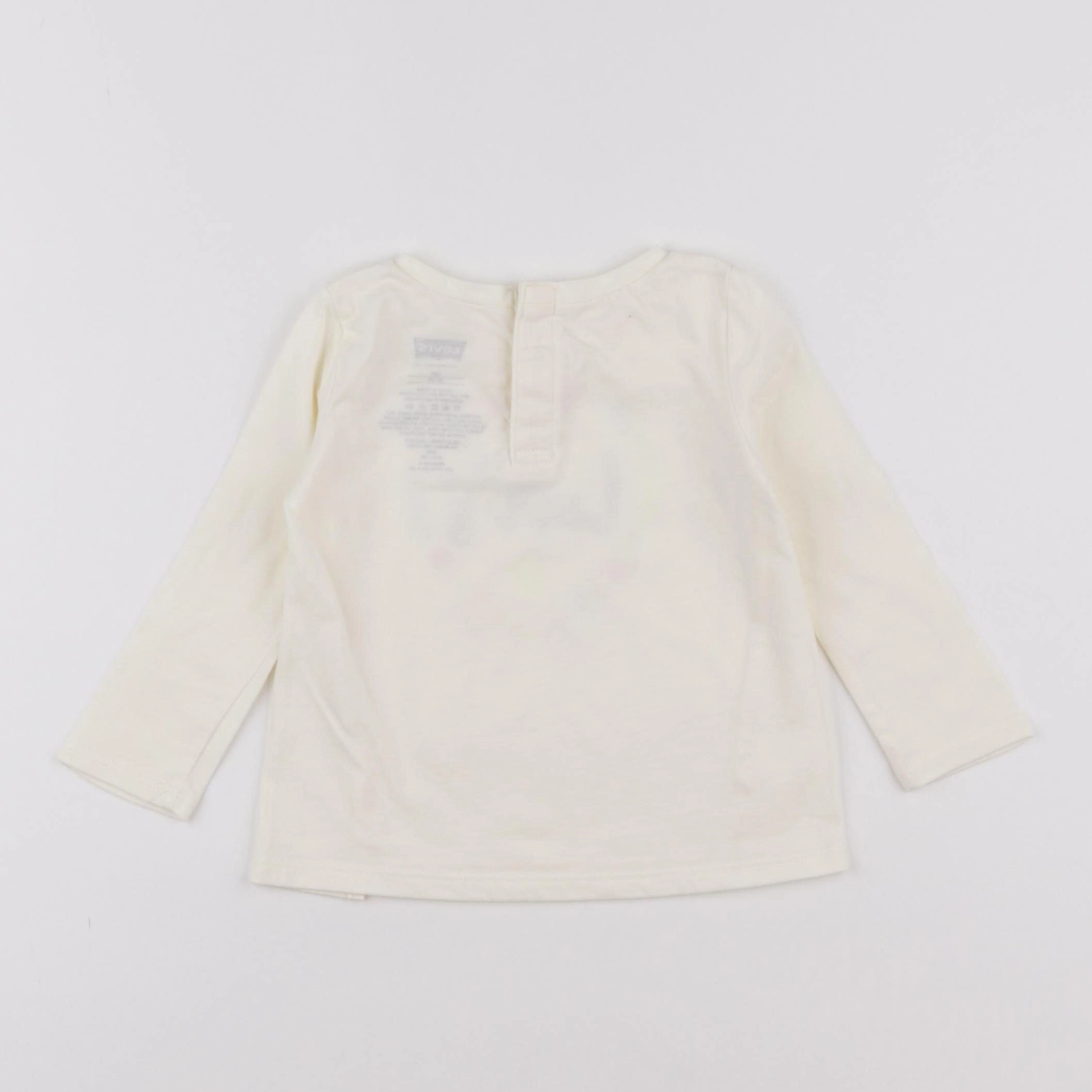 Levi's - tee-shirt blanc - 12 mois