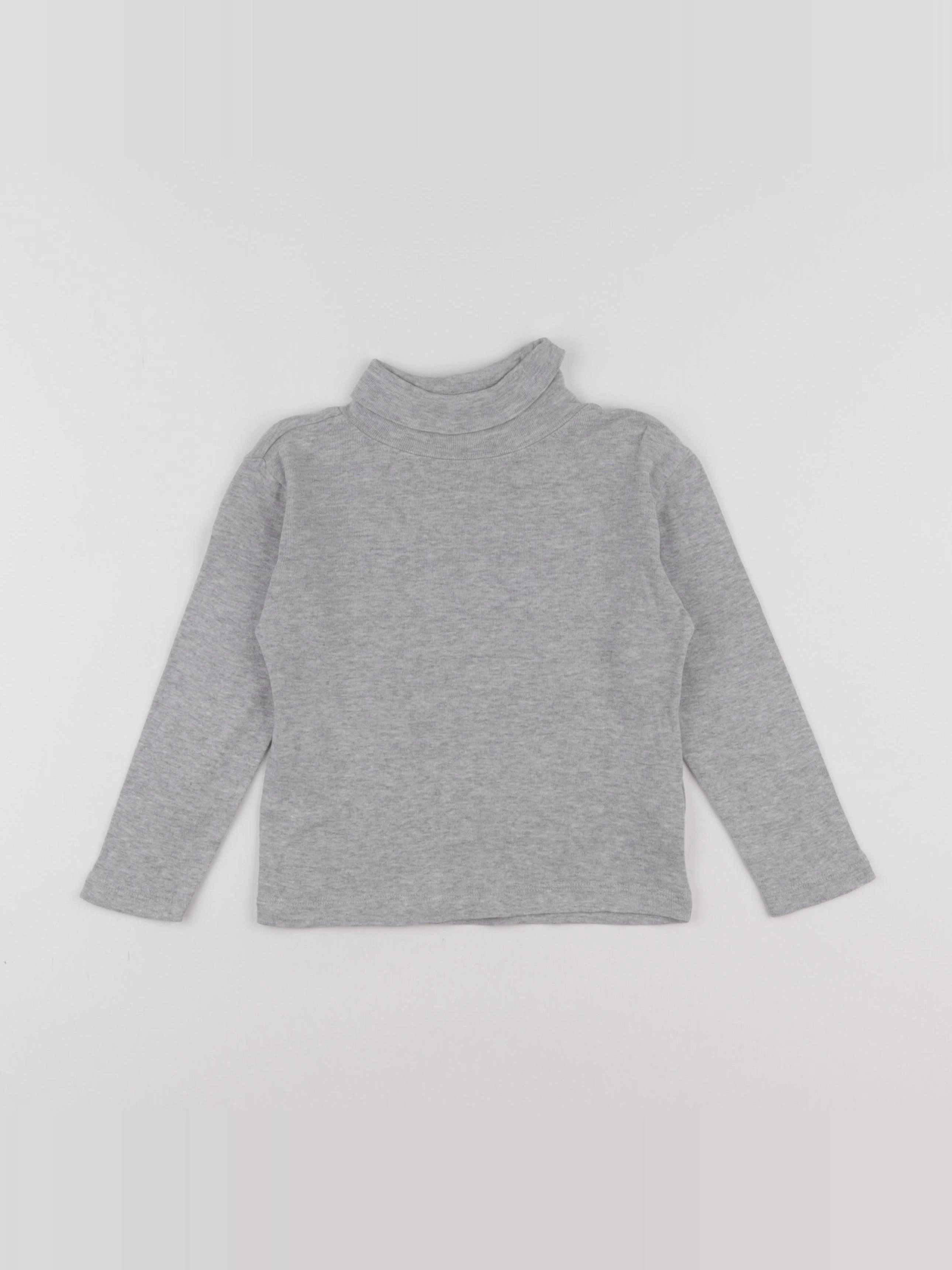 Vertbaudet - sous-pull gris - 4 ans