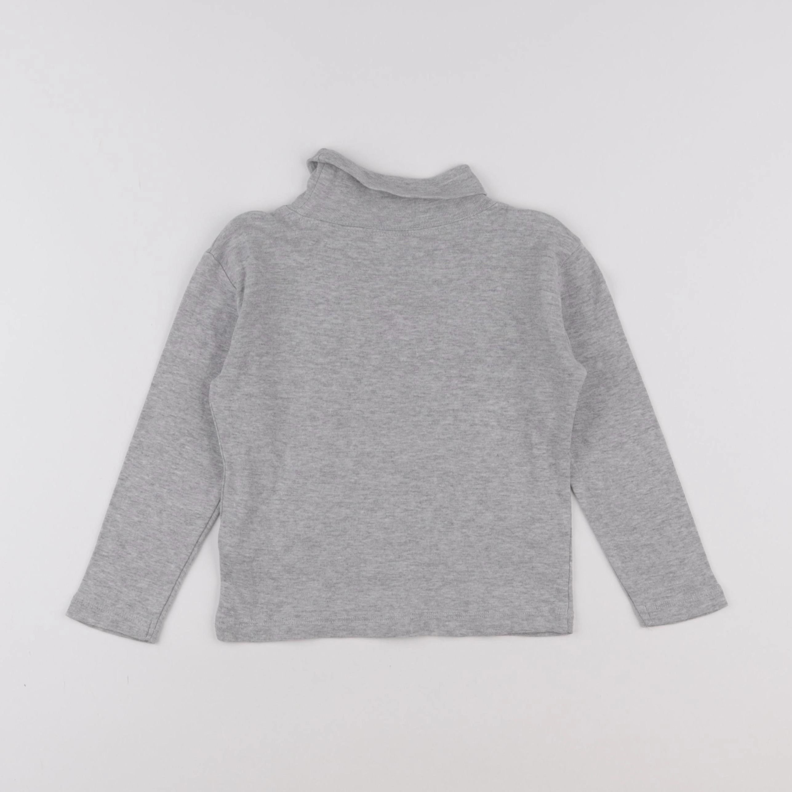 Vertbaudet - sous-pull gris - 4 ans
