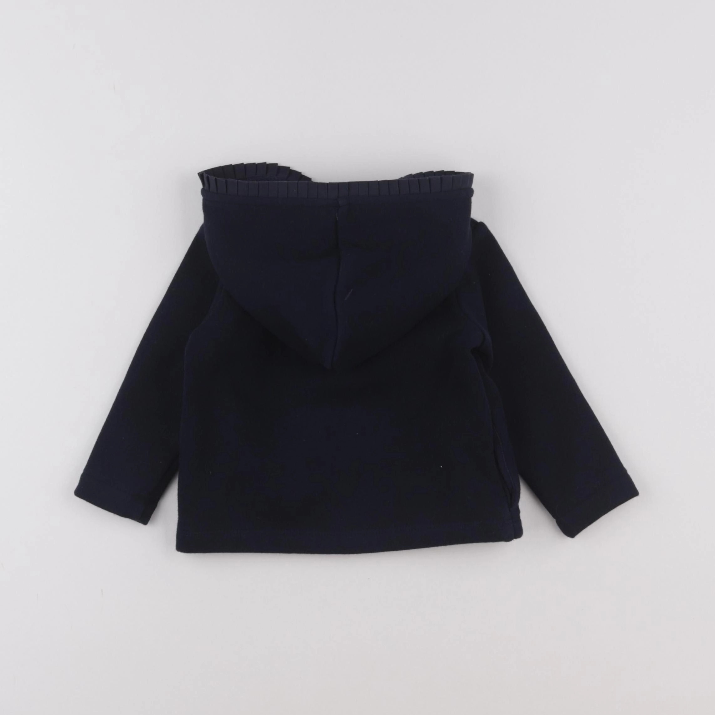 Jacadi - sweat bleu - 12 mois
