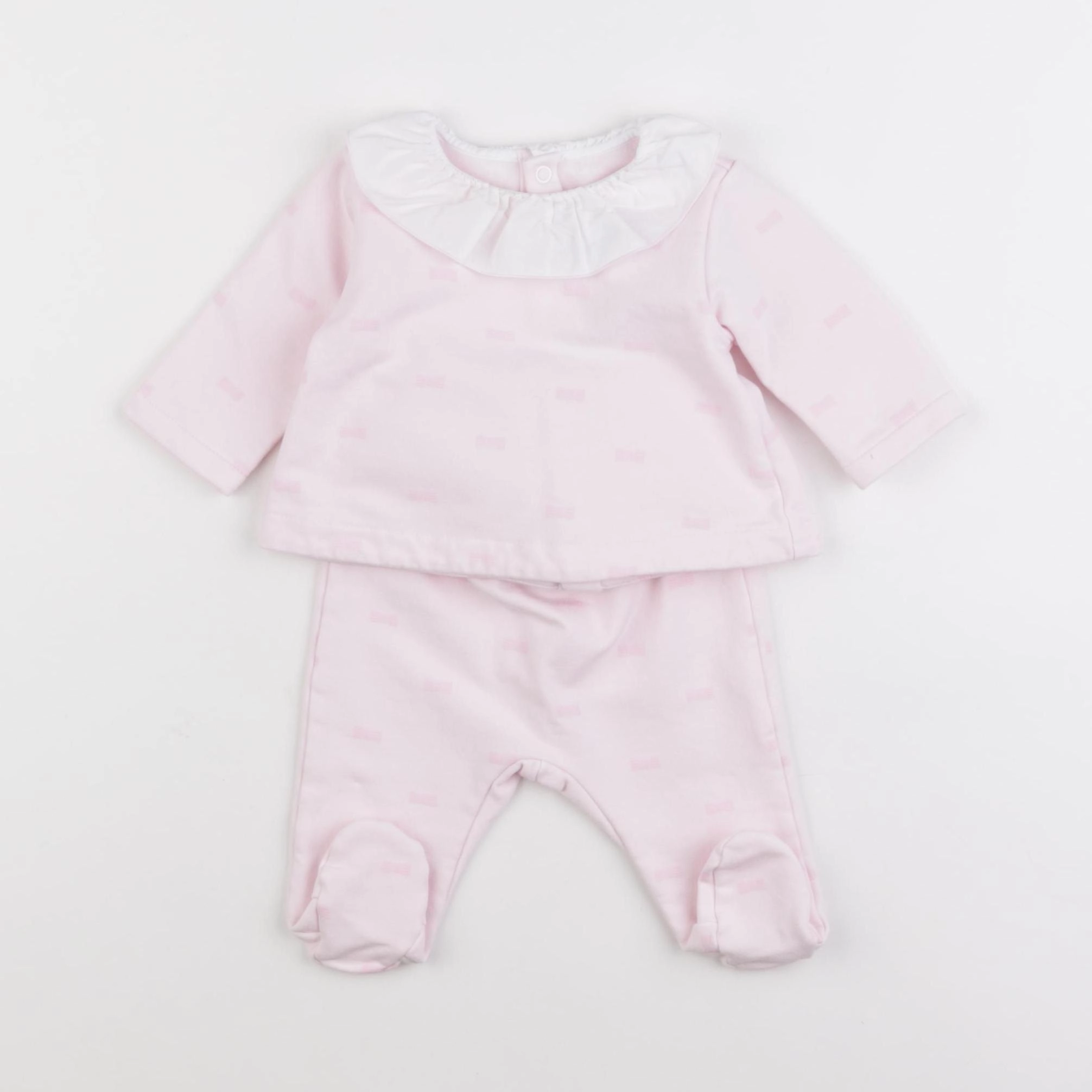 Jacadi - pyjama coton rose - 3 mois