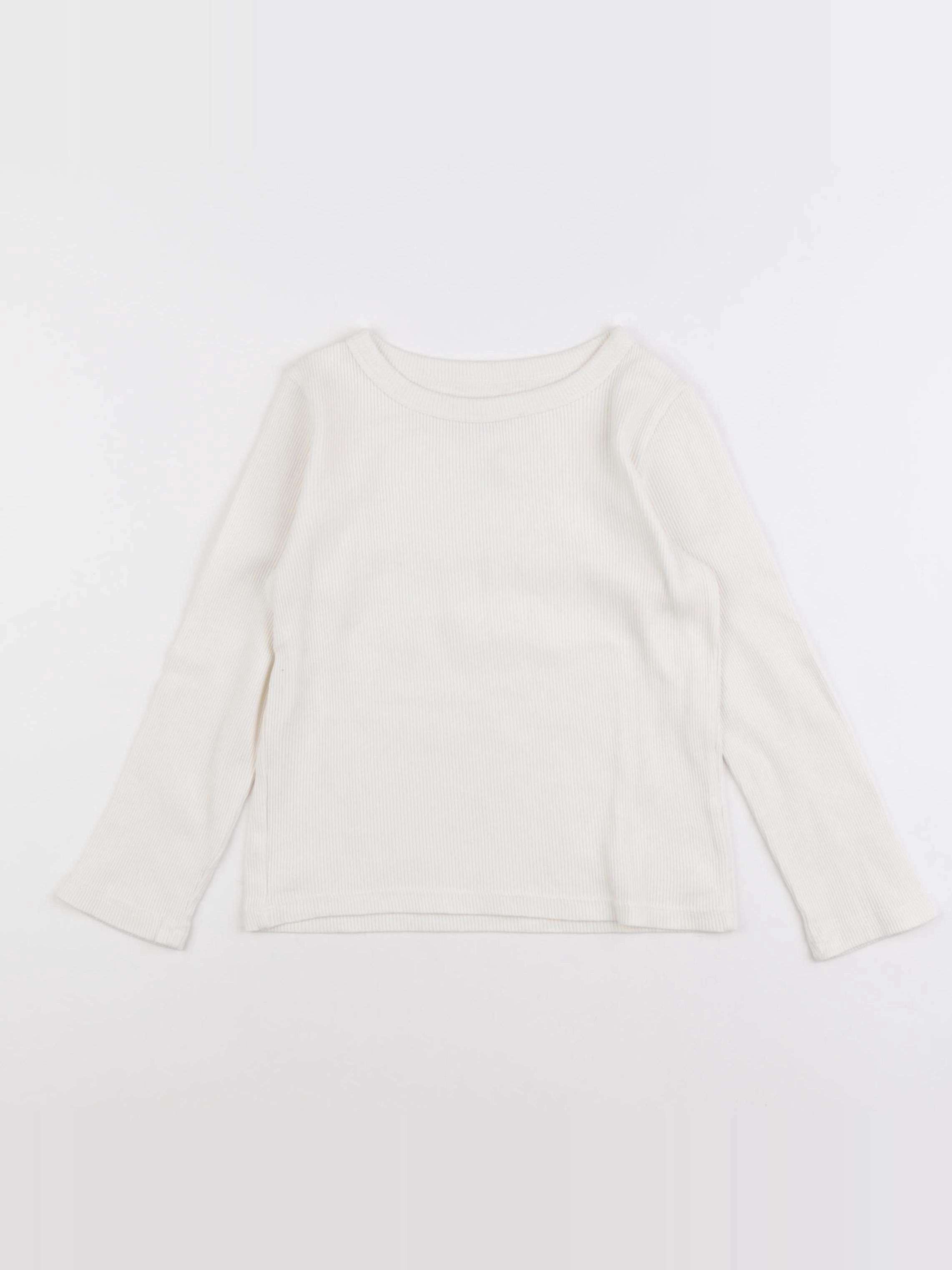 Monoprix - maillot de corps blanc - 6 ans