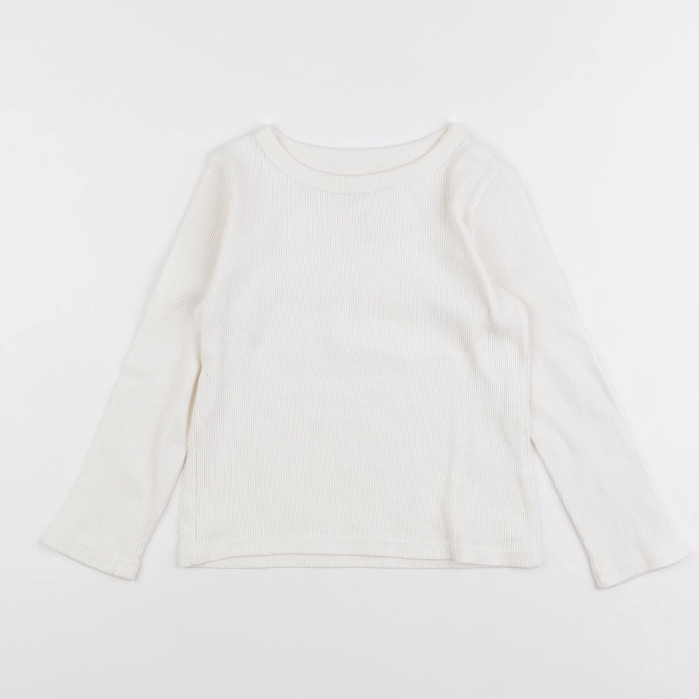 Monoprix - maillot de corps blanc - 6 ans
