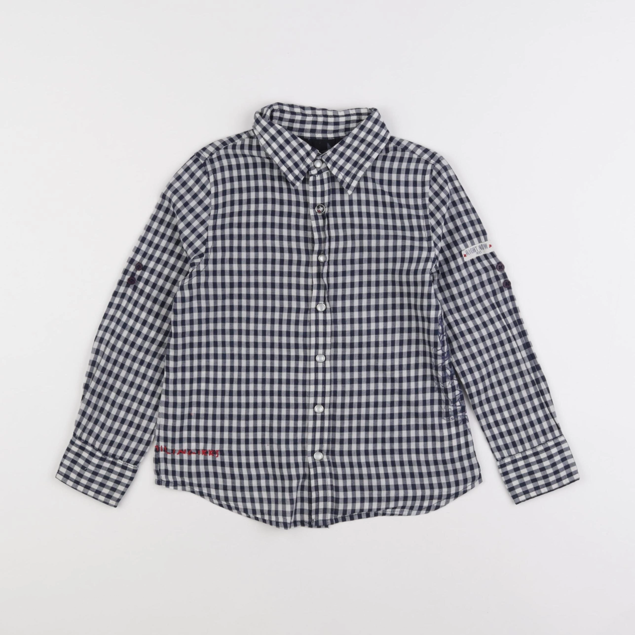 IKKS - chemise blanc, bleu - 5 ans