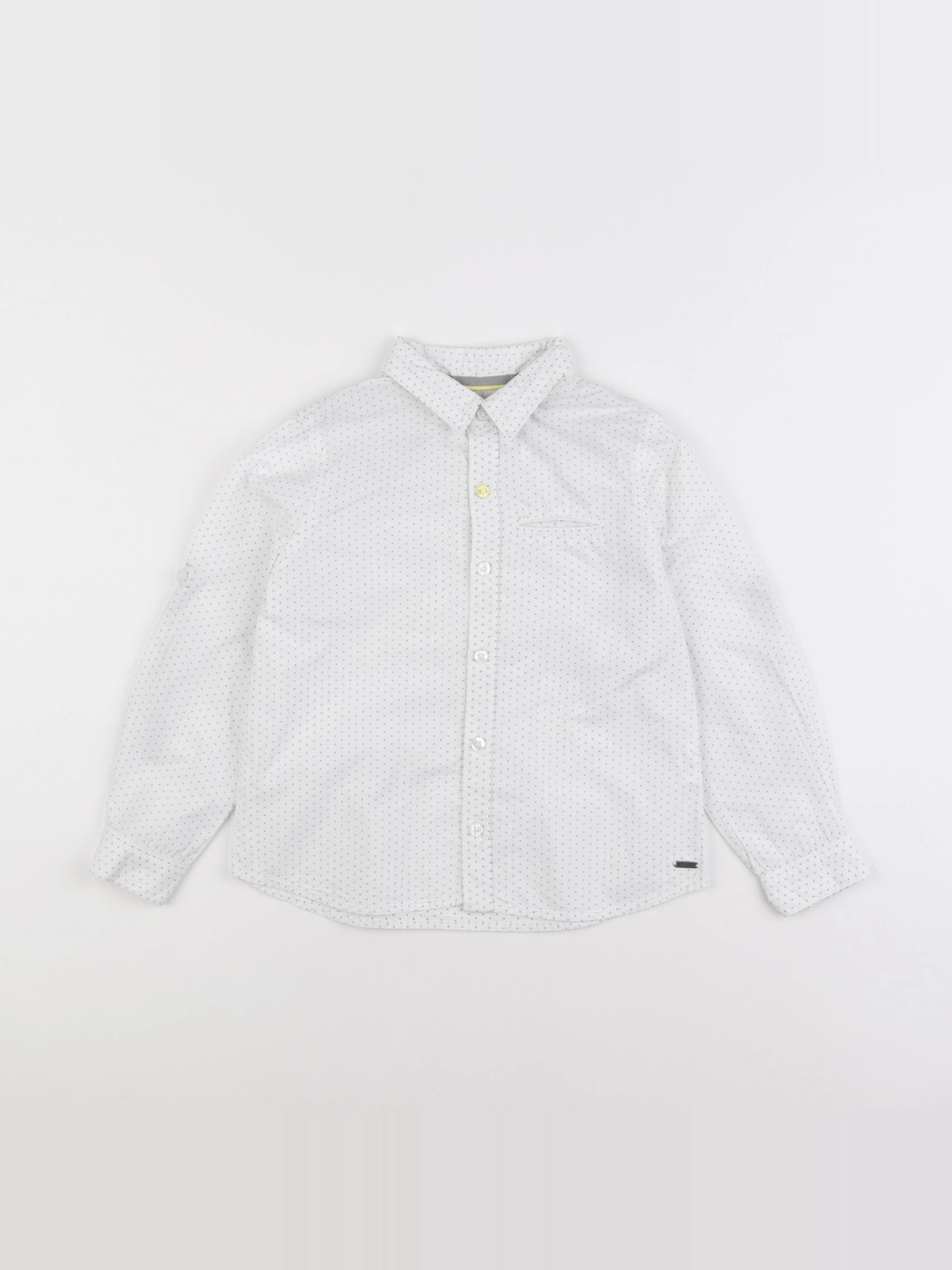 IKKS - chemise blanc, gris - 4 ans