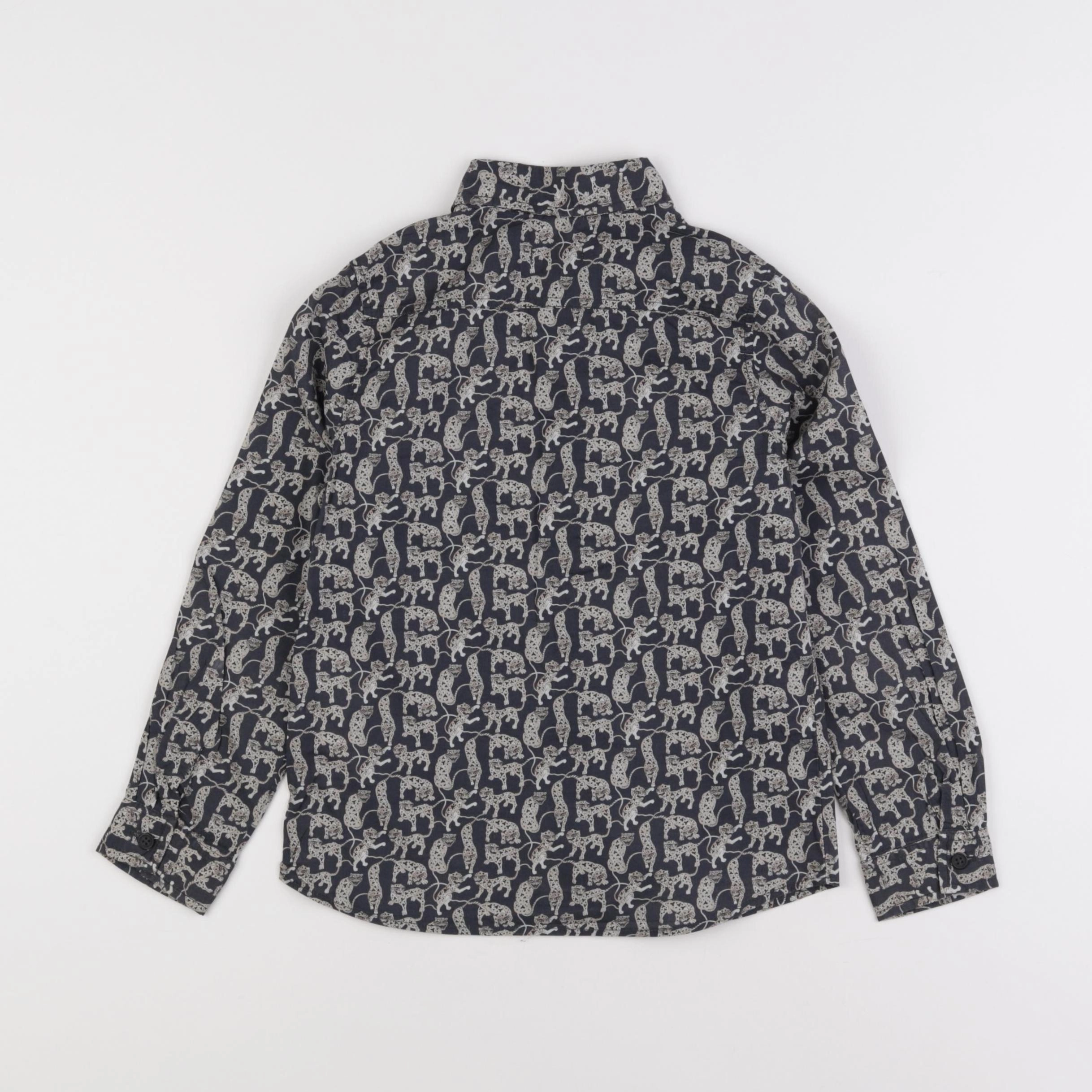 IKKS - chemise gris, beige - 5 ans
