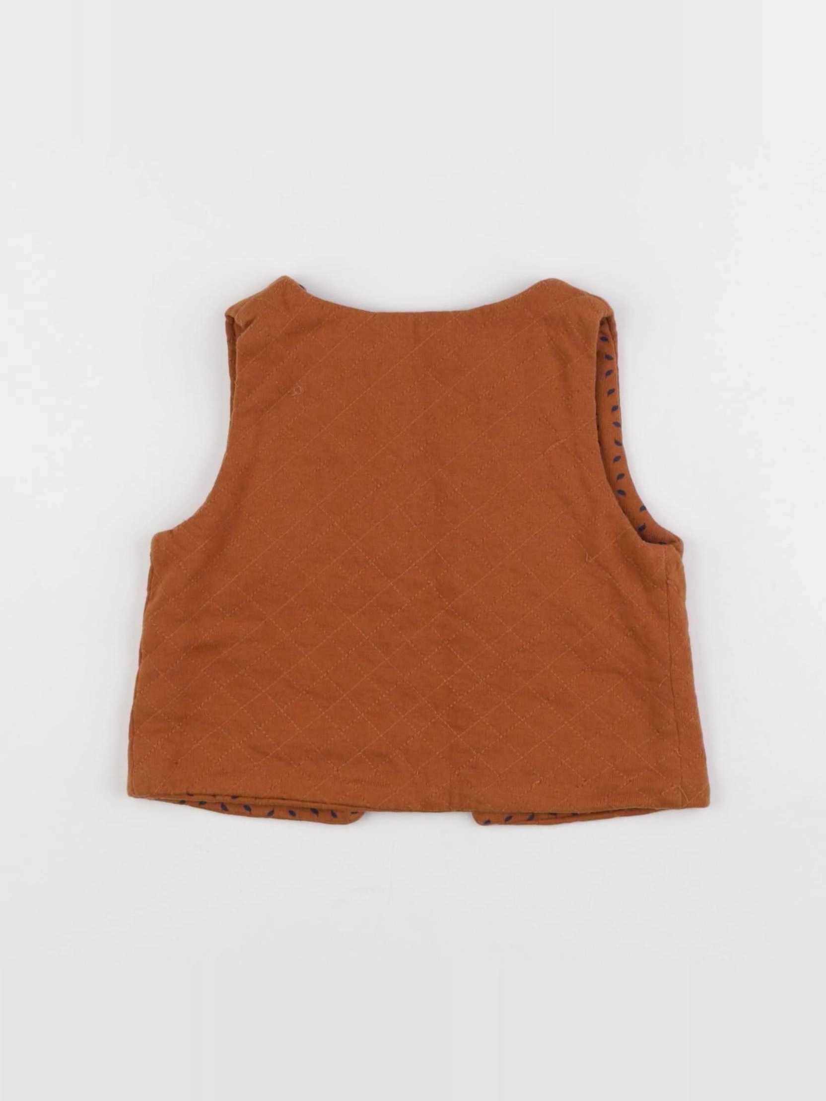 Lililotte - gilet marron - 12/18 mois
