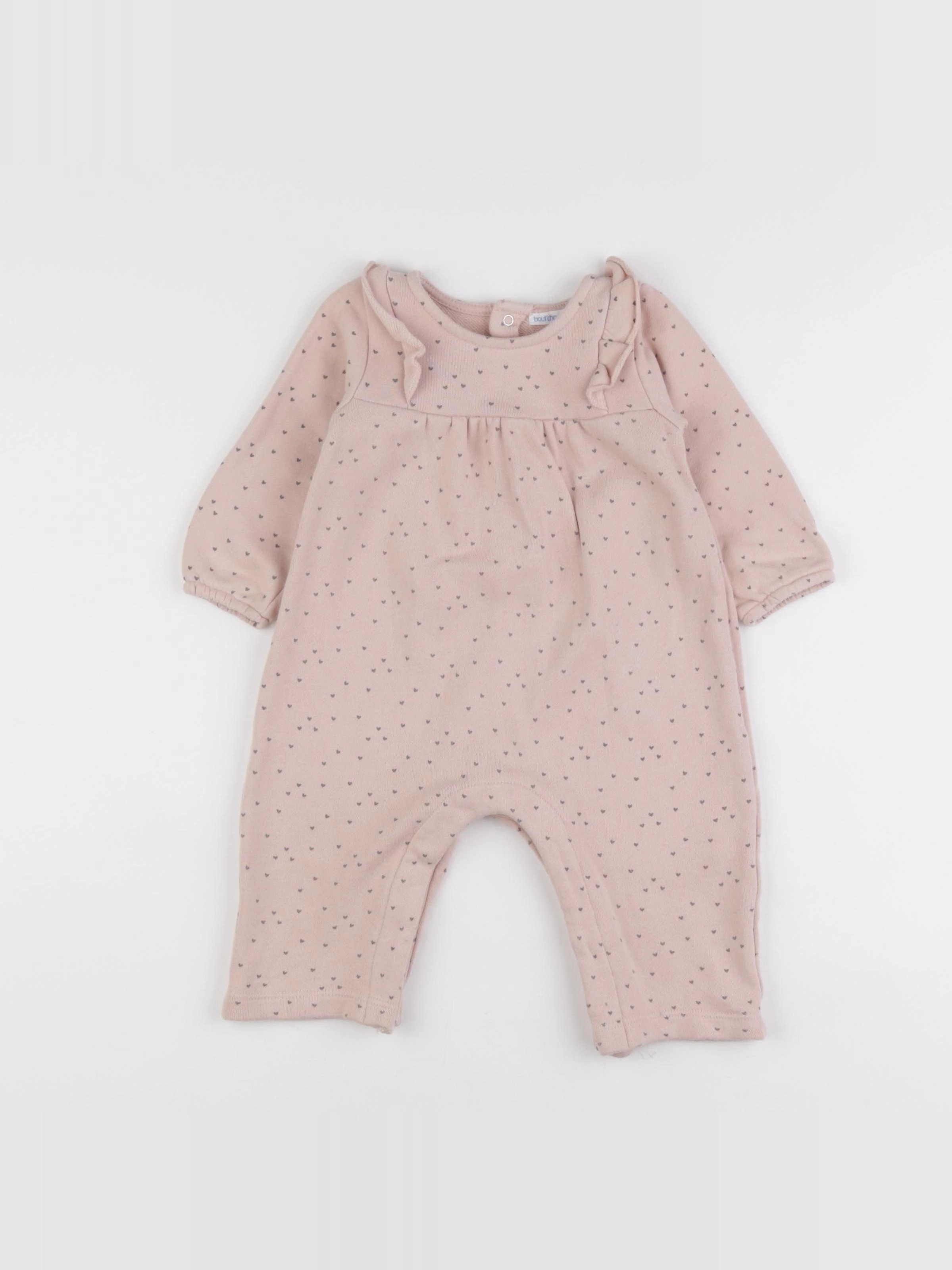 Boutchou - combinaison rose - 9 mois