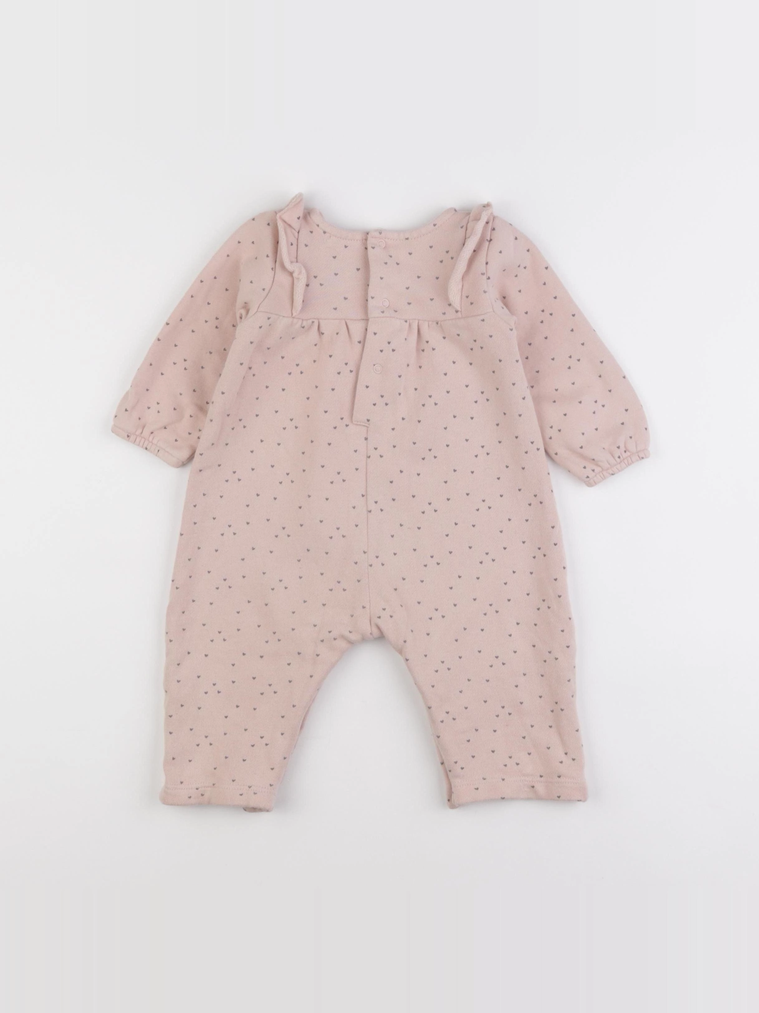 Boutchou - combinaison rose - 9 mois