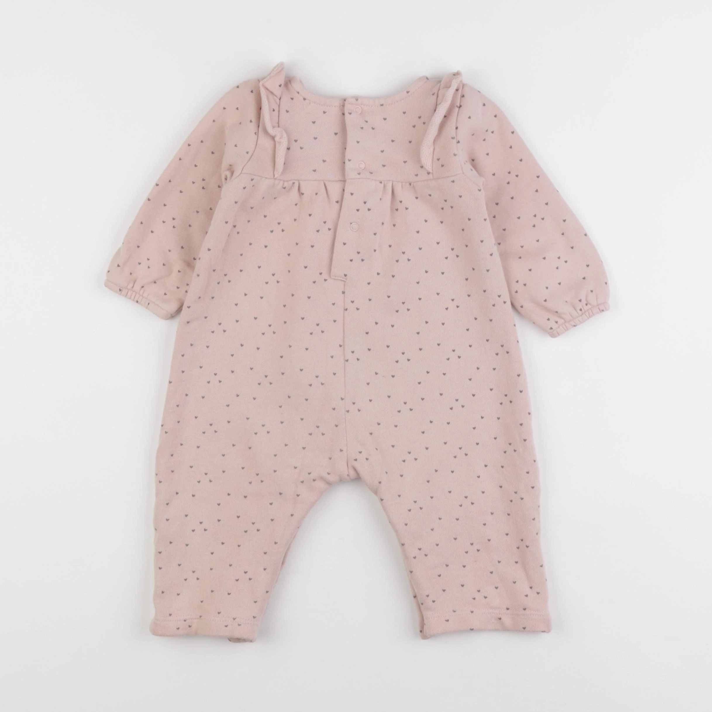Boutchou - combinaison rose - 9 mois