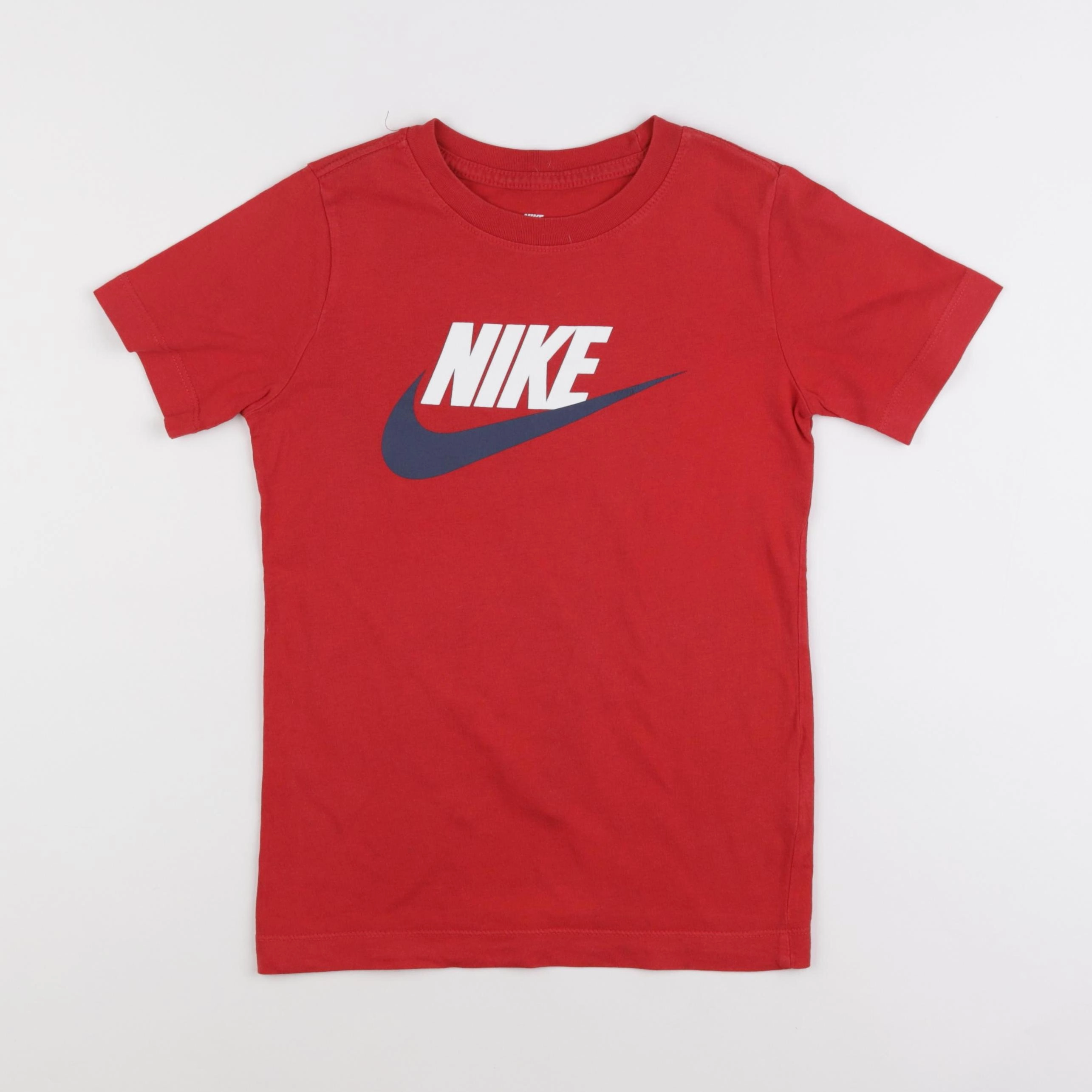 Nike - tee-shirt rouge - 7/8 ans