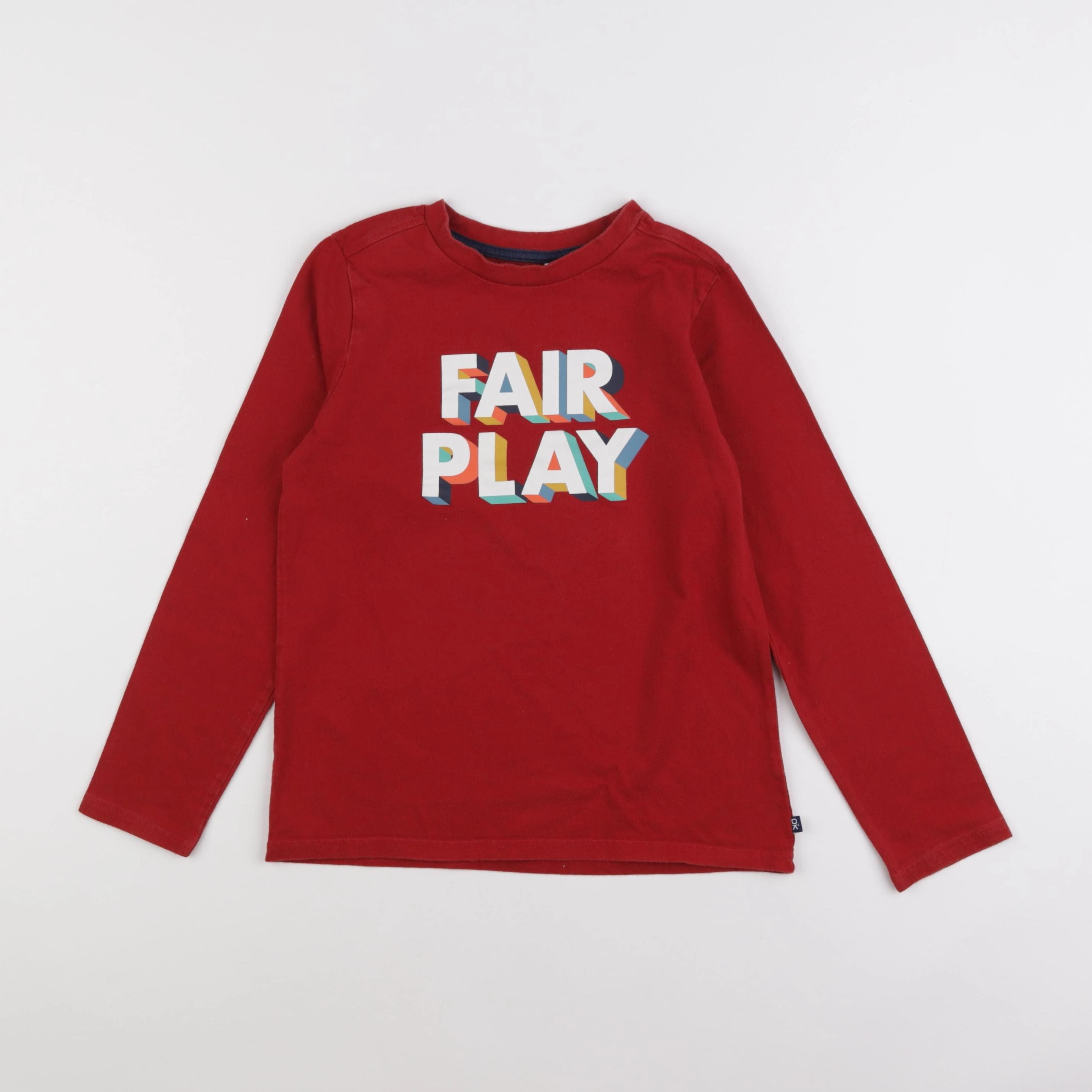 Okaidi - tee-shirt rouge - 10 ans