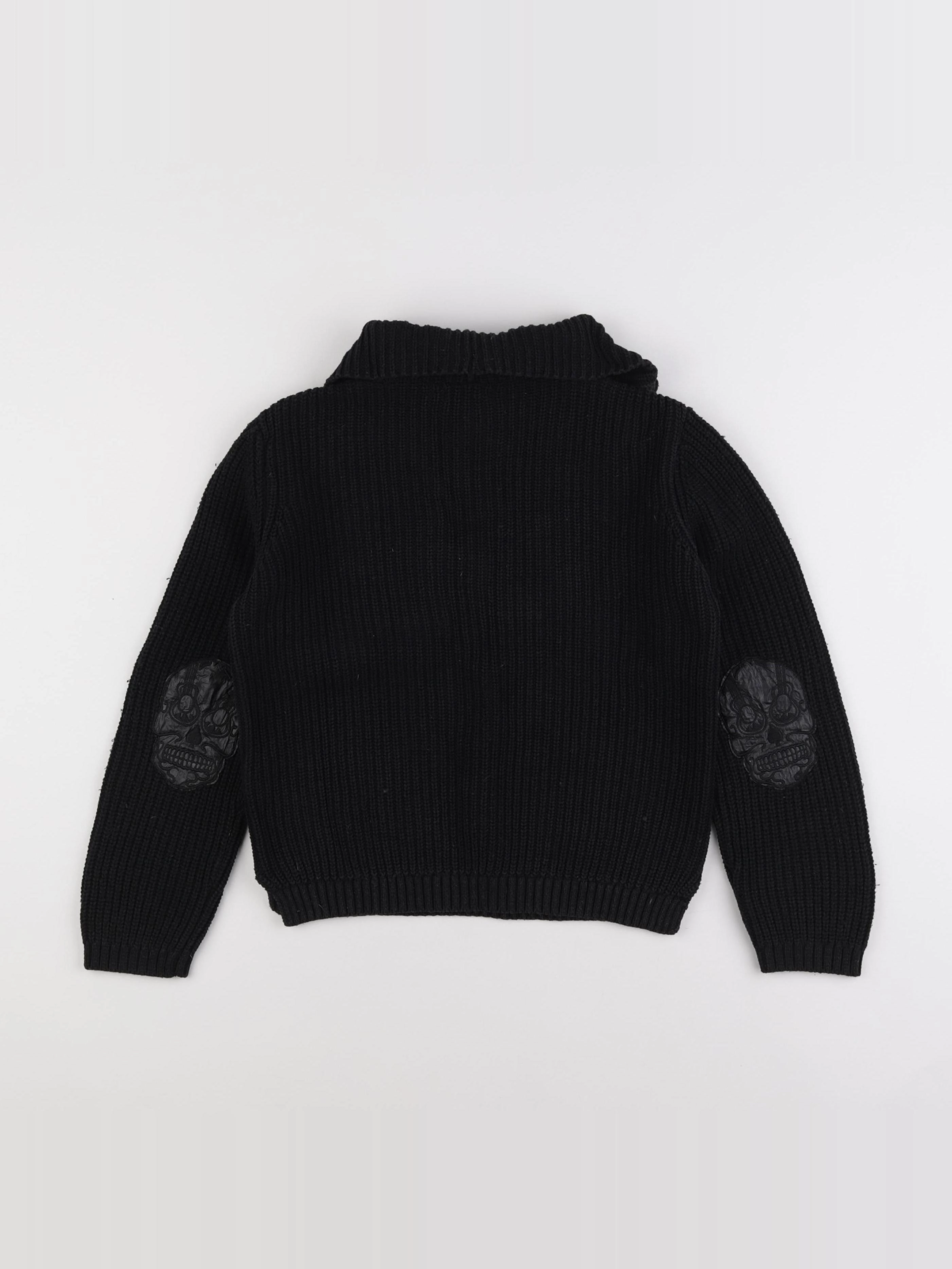 IKKS - pull noir - 8 ans