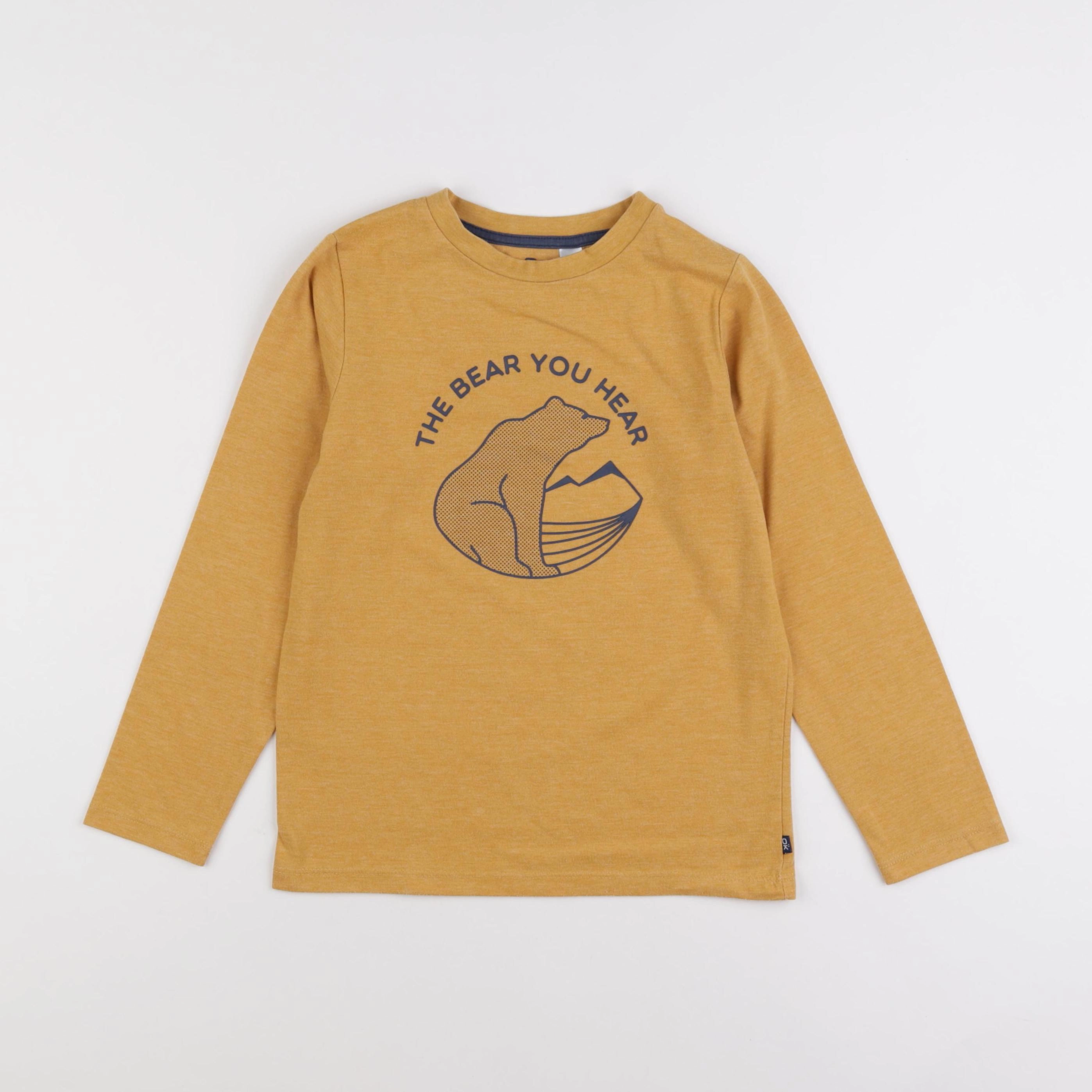 Okaidi - tee-shirt jaune - 8 ans