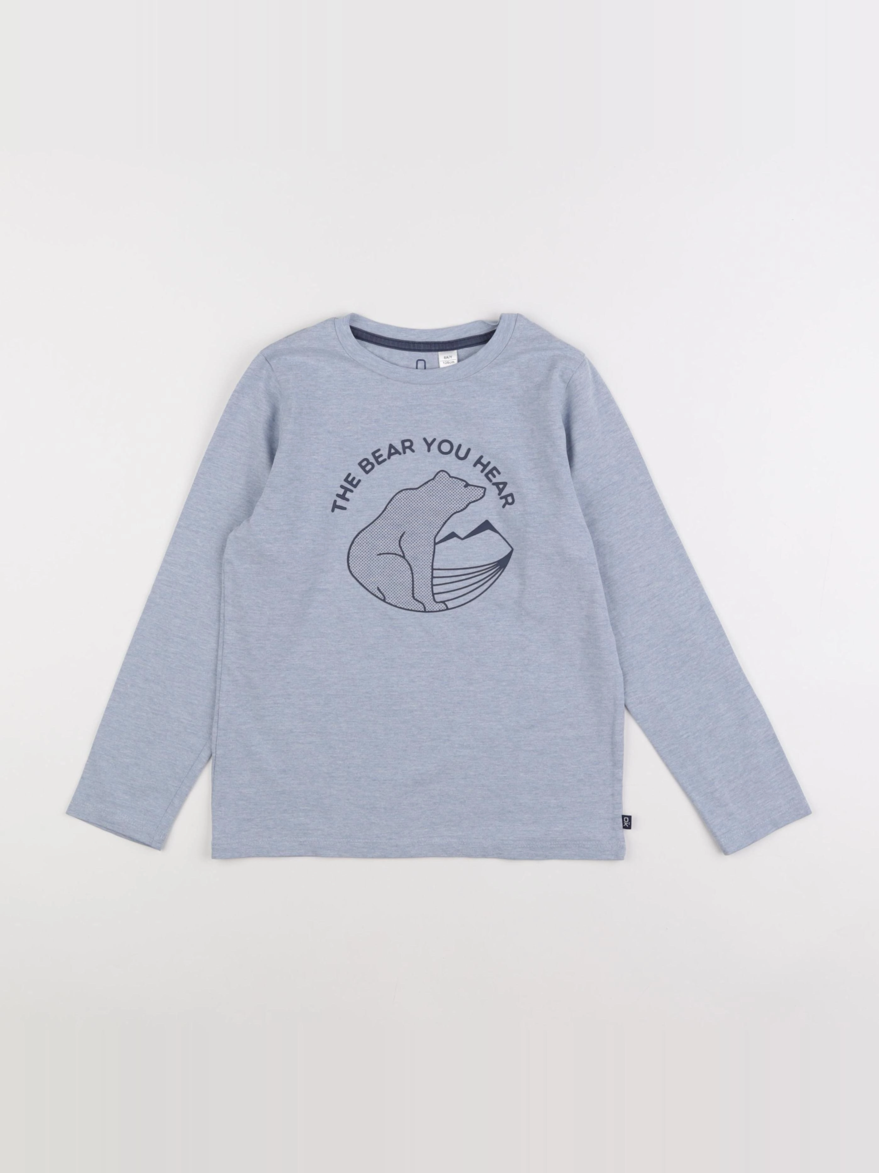 Okaidi - tee-shirt bleu - 8 ans